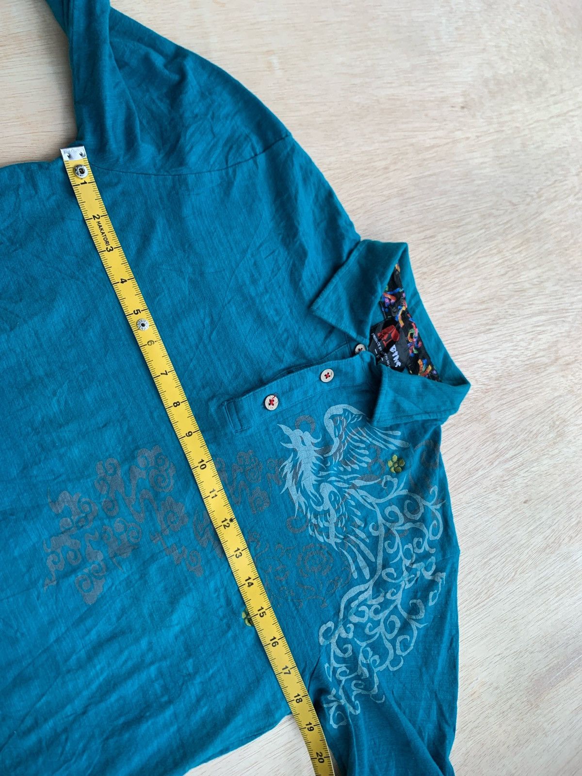 Hysteric Glamour × Japanese Brand Bins By Ryukyu no sato Sukaja Shirt Button ups Size US M / EU 48-50 / 2 - 9 Thumbnail