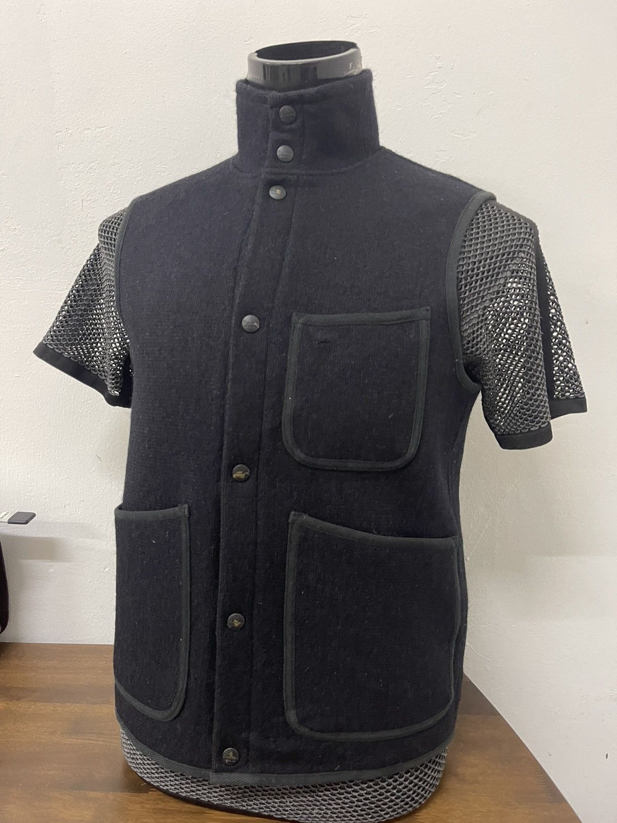 General Research 2008 Hunting Jacket Research 022 wool sleeveless Size US M / EU 48-50 / 2 - 8 Thumbnail