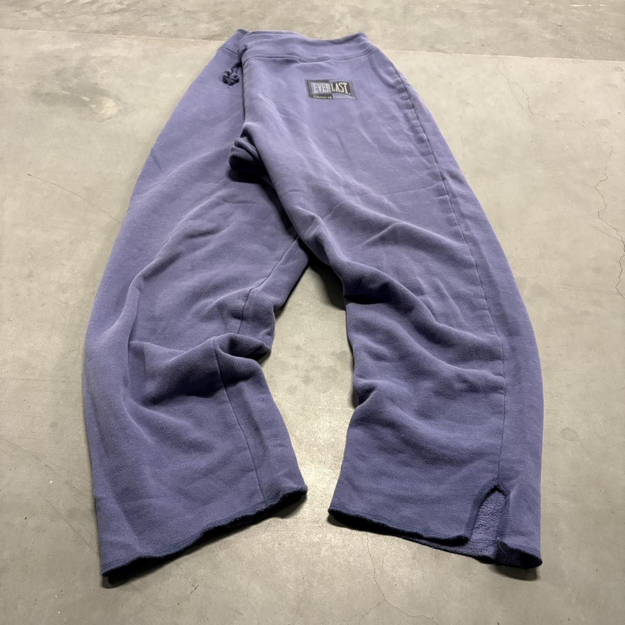 Everlast × Japanese Brand Crazy Vintage Y2K/2000s Baggy Purple Everlast Sweatpants! Size US 34 / EU 50 - 2 Thumbnail