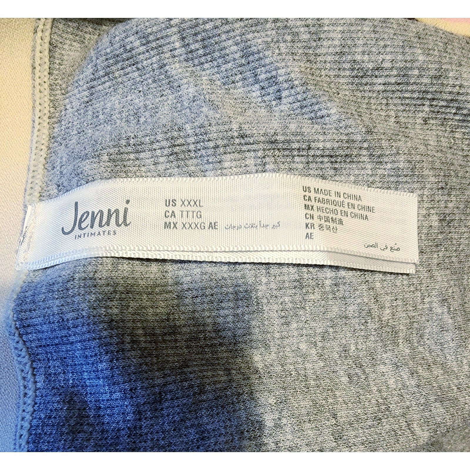 Other Jenni Womens Lingerie Hipster Panty Gray ribbed cotton XXXL Size ONE SIZE - 4 Thumbnail