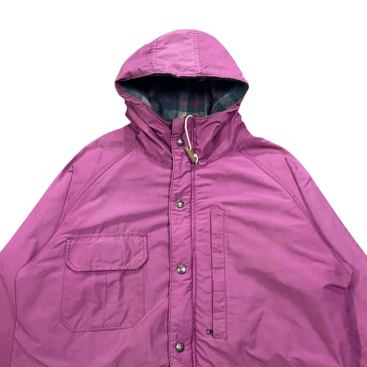 Woolrich Woolen Mills Vintage 80's Woolrich Pink Jacket Size L / US 10 / IT 46 - 2 Thumbnail