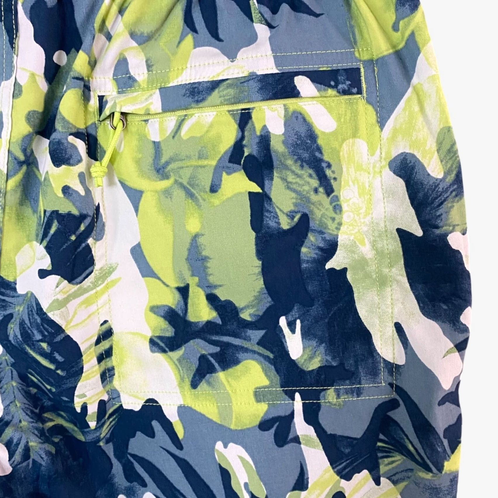 The North Face The North Face Class V Printed Pull-On Short Tropical Mens S Green Water-Repellant Chino Nylon Spandex Water Resistant Size US 29 - 7 Thumbnail