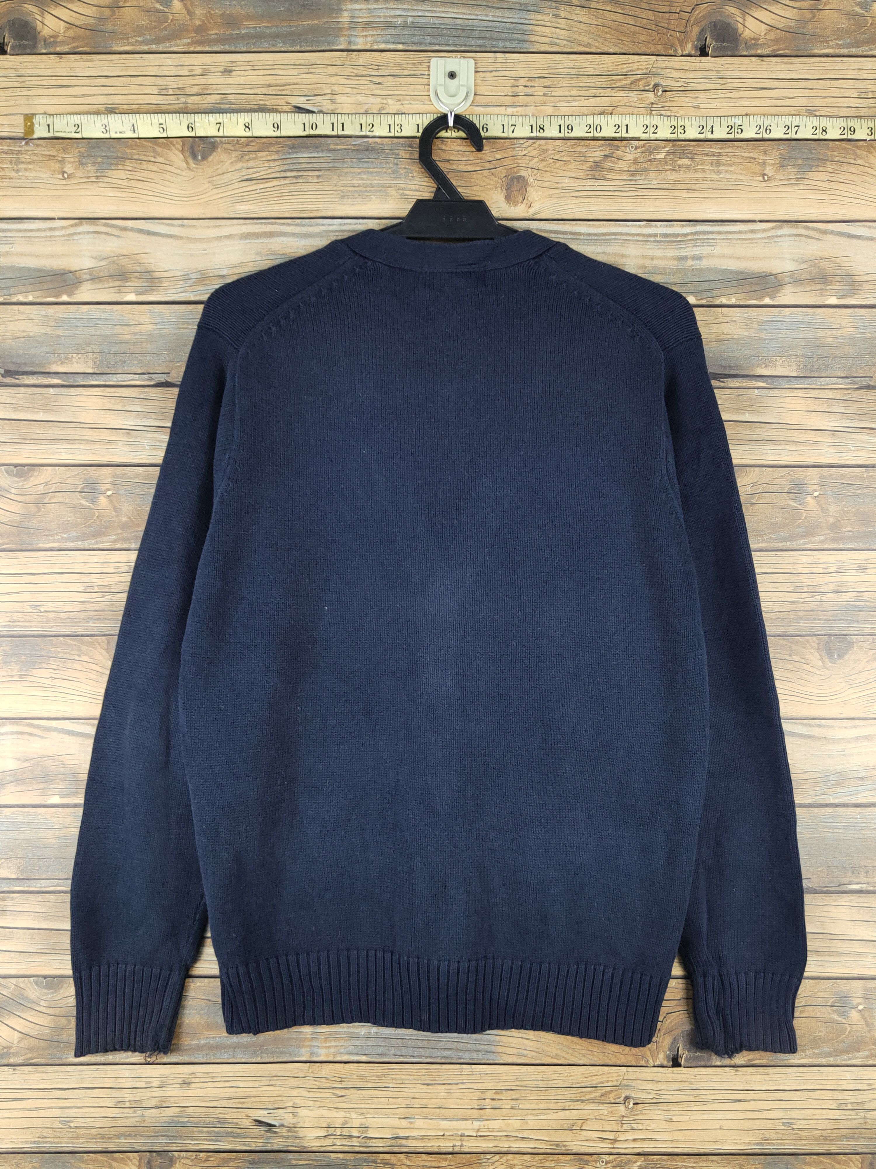 Homespun Knitwear × Japanese Brand East Boy Navy Knitwear Cardigan #W1262 Size US M / EU 48-50 / 2 - 8 Thumbnail