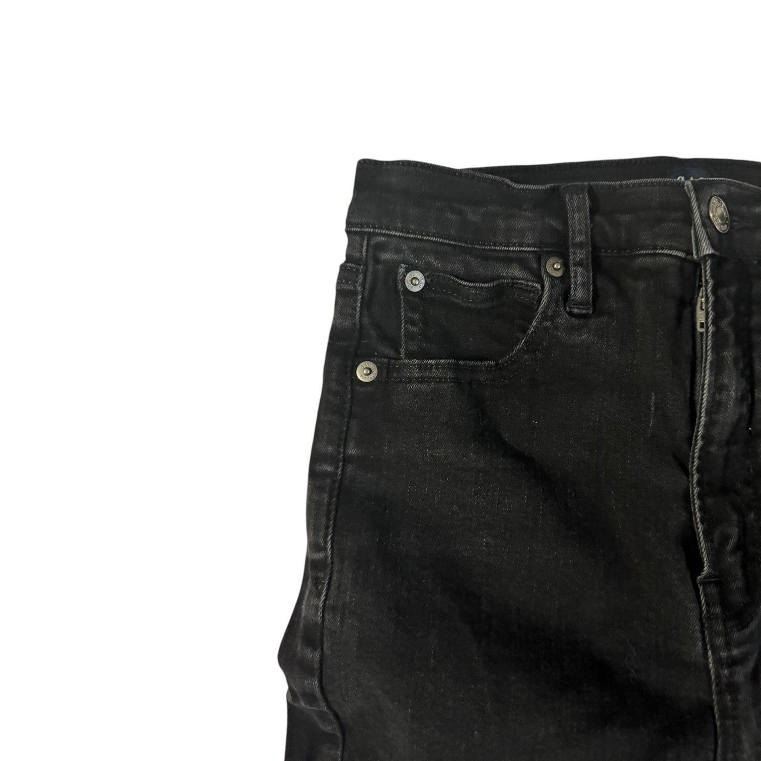 Gap GAP Denim Black True Skinny Jeans Size 4 Size 27" / US 4 / IT 40 - 3 Thumbnail
