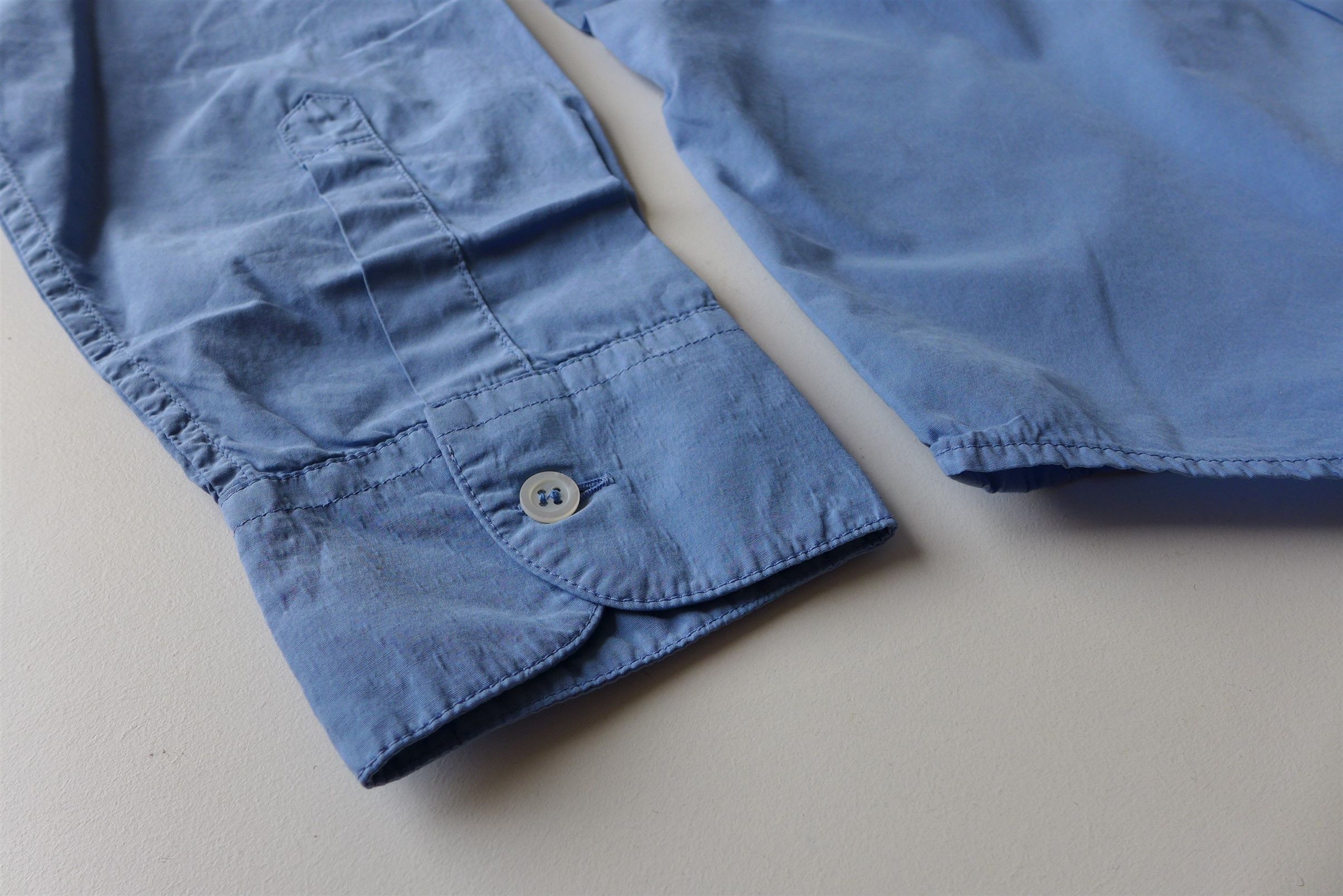 Barena Barena Coppi Supio Shirt -- Sky Blue Cotton Size US L / EU 52-54 / 3 - 13 Thumbnail