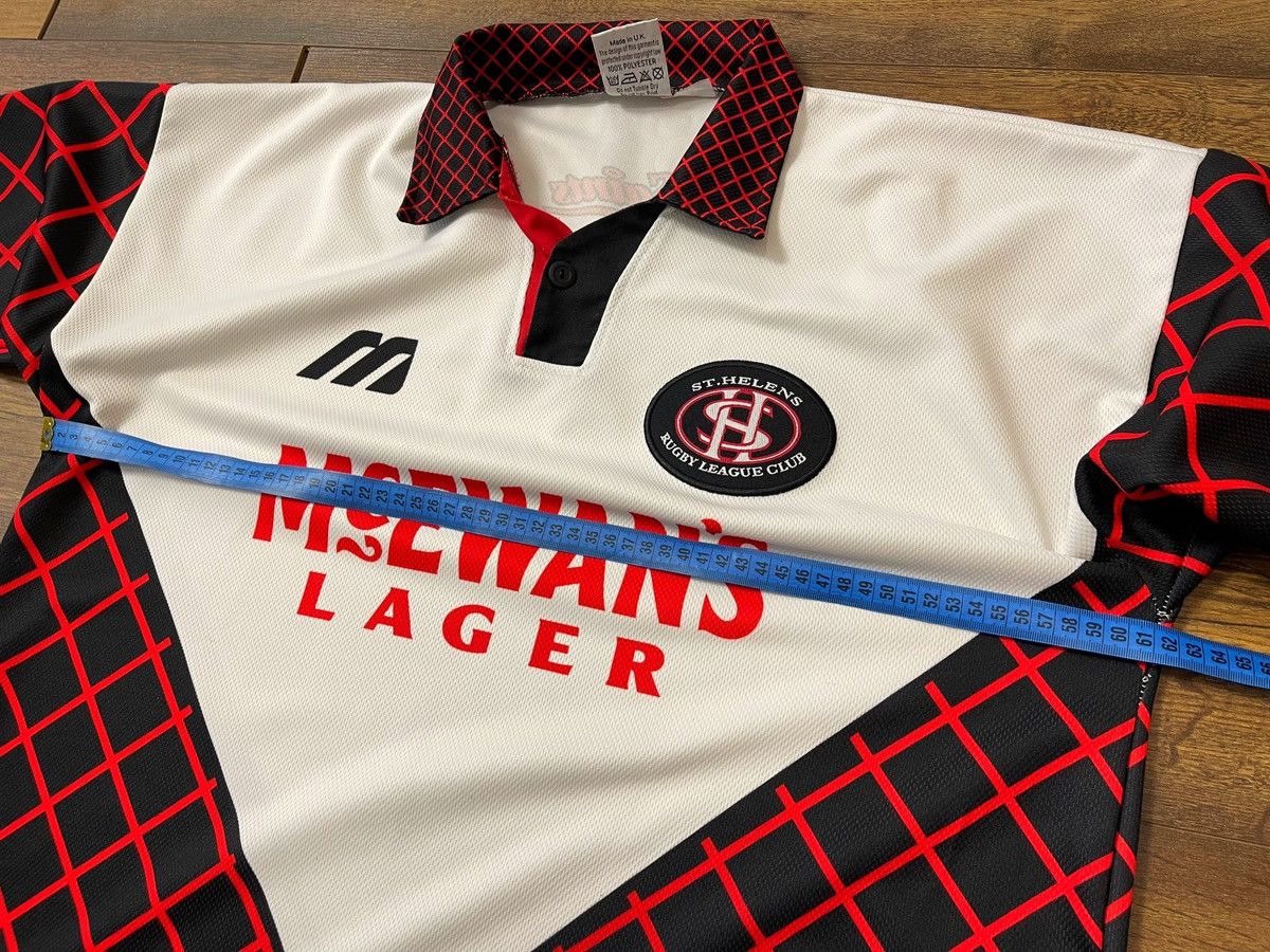 Mizuno St Helens RFC Mizuno Rugby Shirt Away 1997/1998/1999 Jersey Size US XL / EU 56 / 4 - 14 Thumbnail