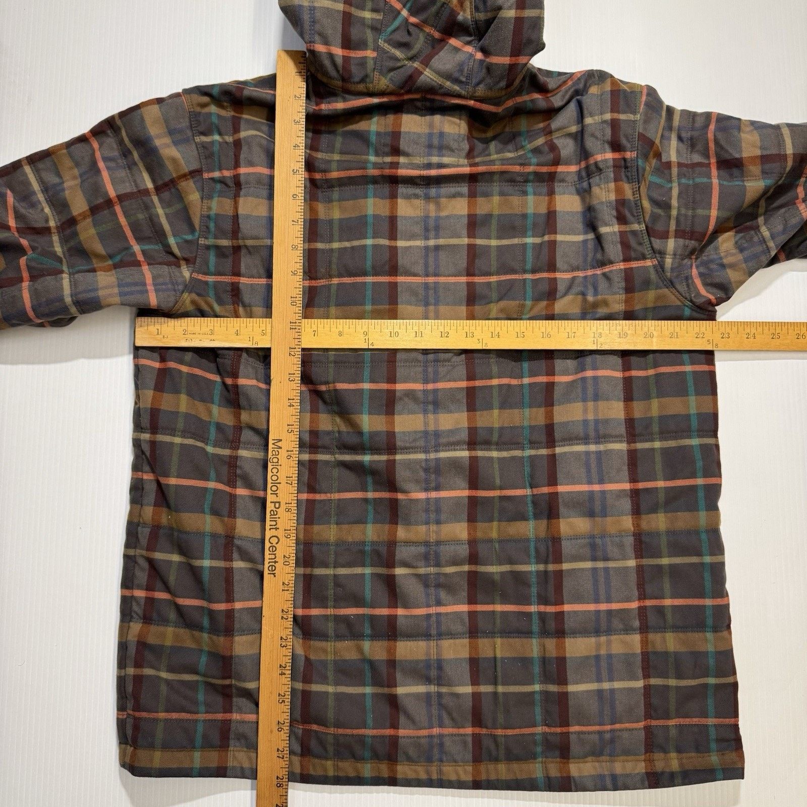Patagonia Patagonia Box Quilt Jacket Checkered Brown Red Blue Lines. Size US L / EU 52-54 / 3 - 6 Thumbnail
