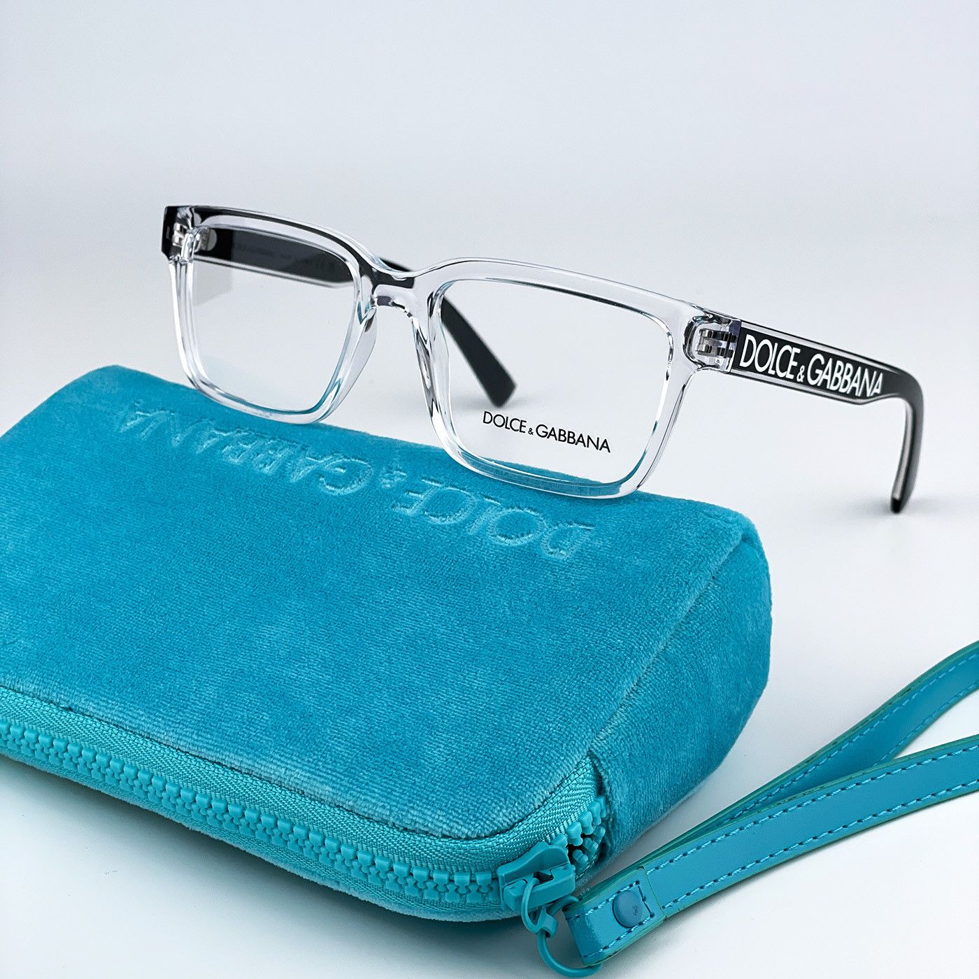 Dolce & Gabbana NEW D&G DG5102 3133 Rectangle Unisex Eyeglasses Size ONE SIZE - 2 Thumbnail