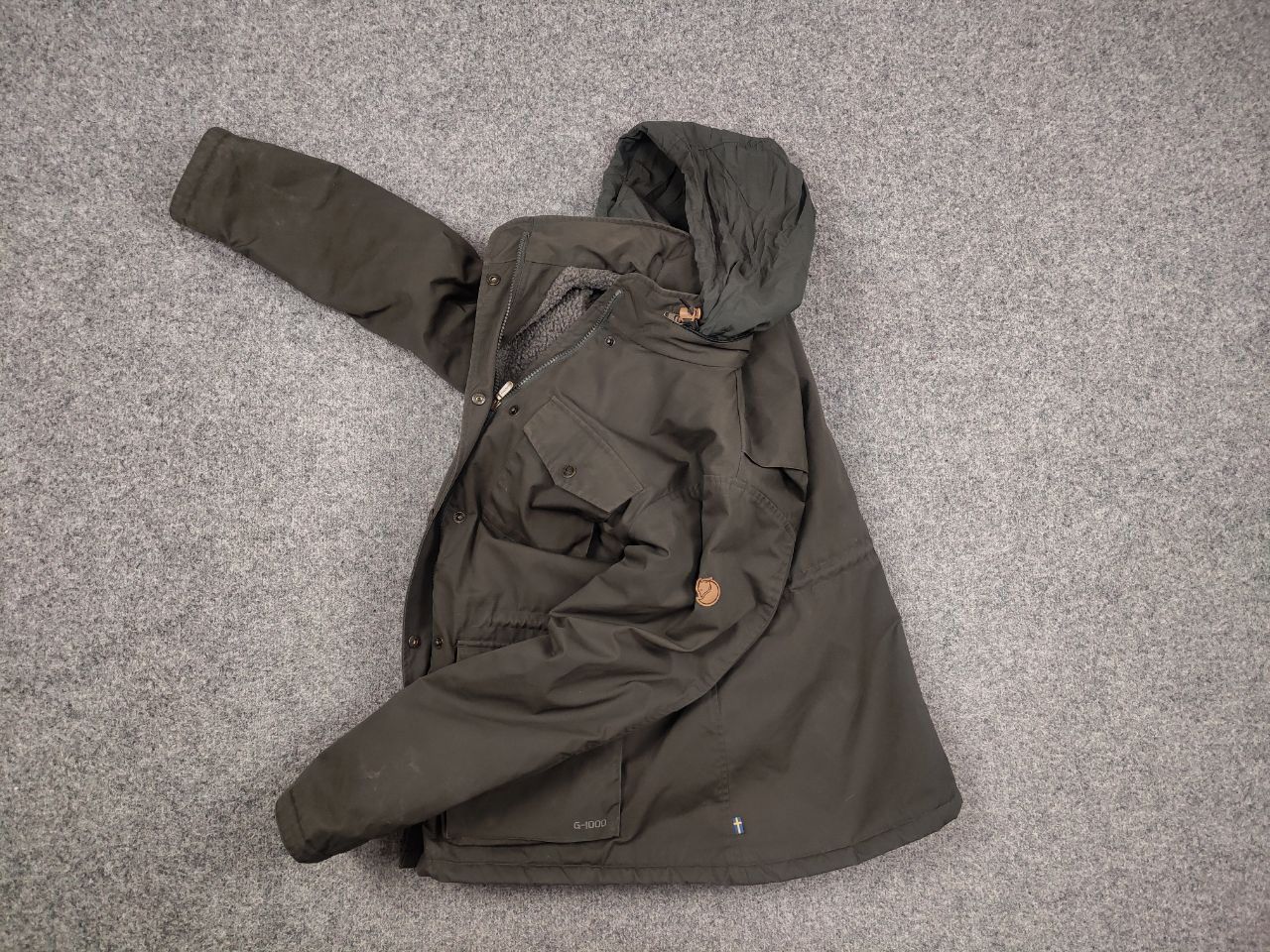 Fjallraven Fjallraven insulated winter G1000 Olive Pocket hoodie Jacket Size M / US 6-8 / IT 42-44 - 12 Thumbnail