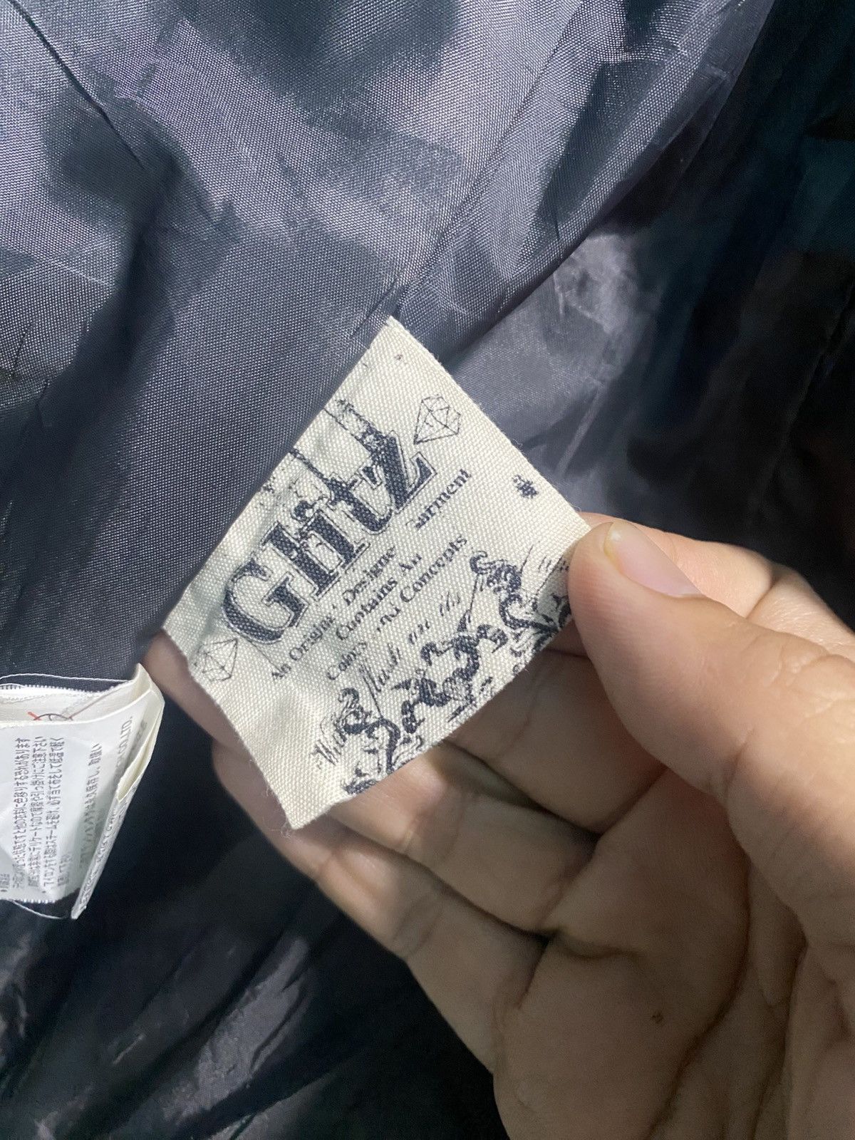 Japanese Brand Glitz Buckle Closures Inspired Chrome Hearts Design Jacket Size US M / EU 48-50 / 2 - 10 Thumbnail