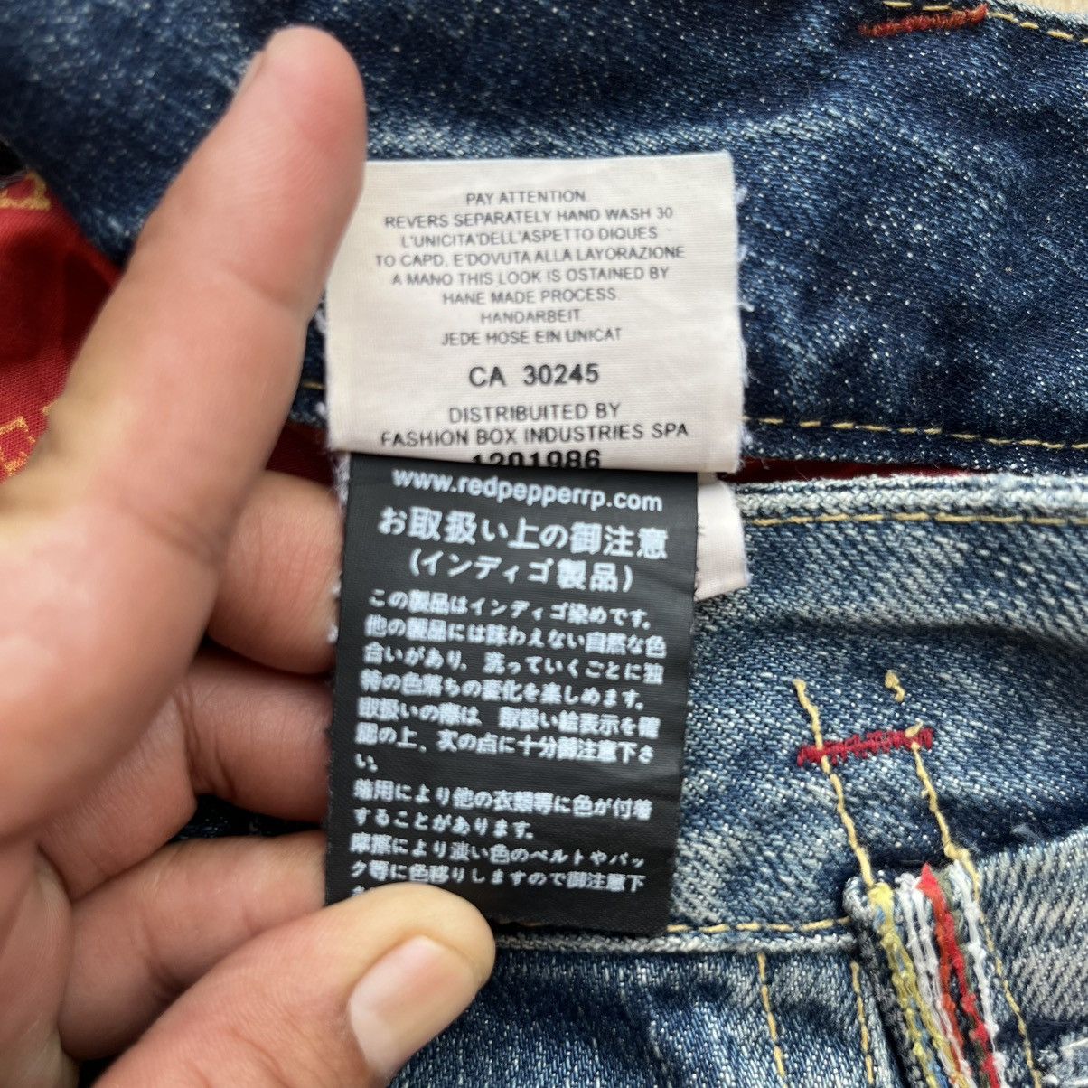 Japanese Brand RED PEPPER DISTRESSED DENIM JAPANESE BRAND CLASSIC WEAR HG Size US 34 / EU 50 - 8 Thumbnail