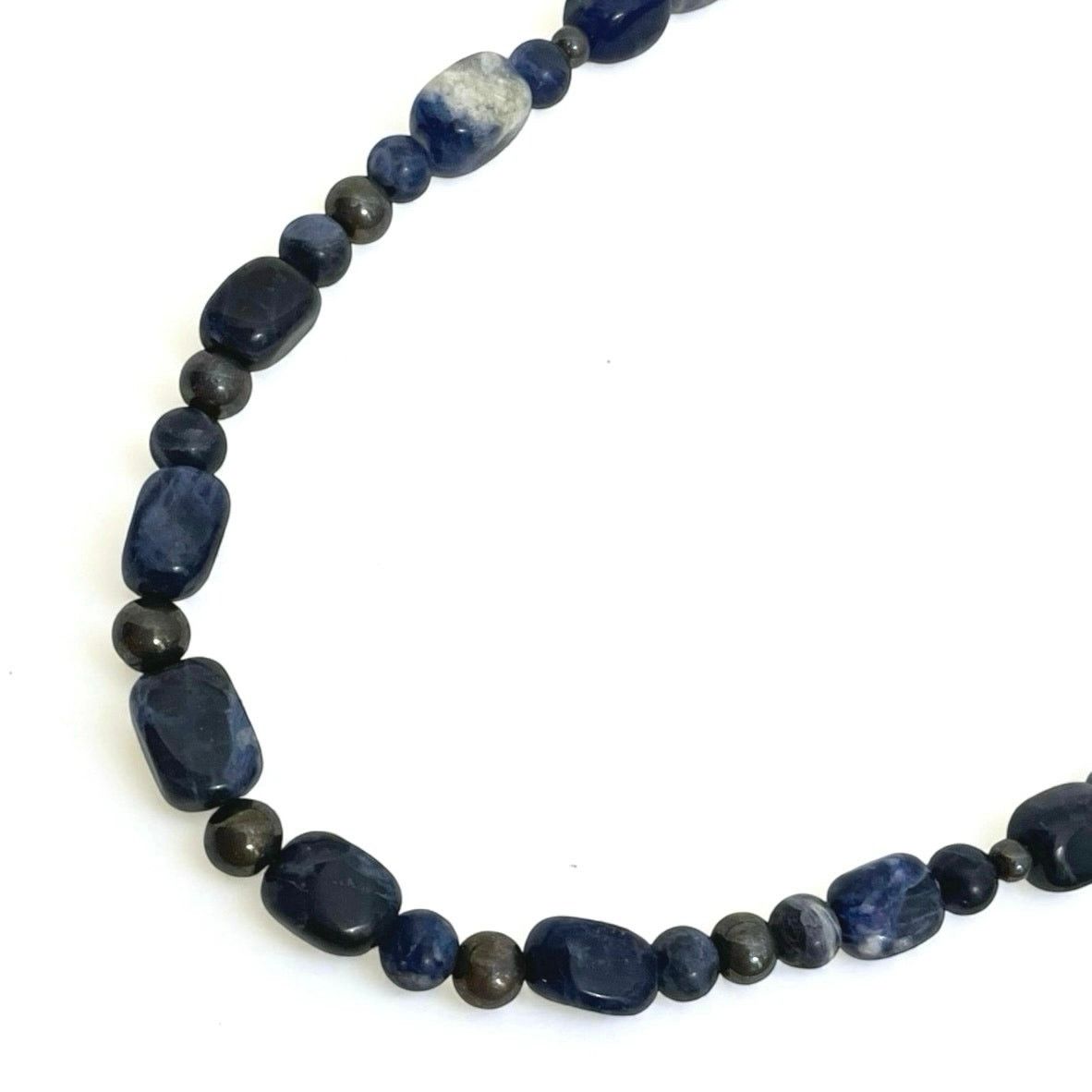 Other Blue Stone Beaded Necklace Size ONE SIZE - 1 Thumbnail