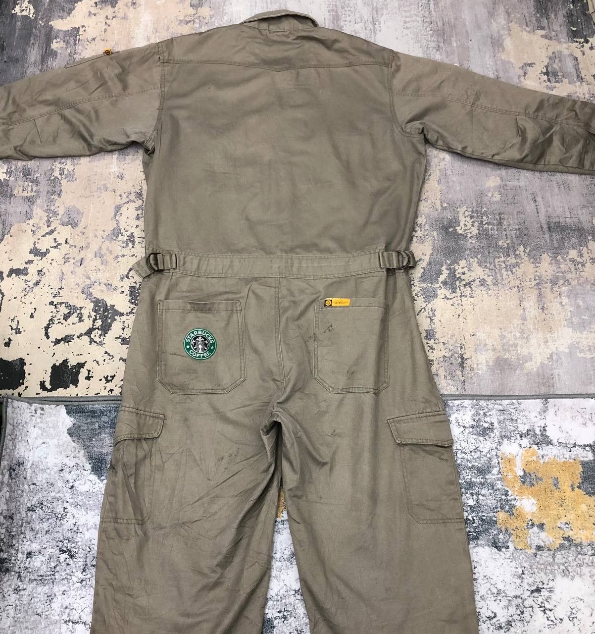 Japanese Brand P669 NB TRUST STARBUCKS X 76 RACING COVERALLS Size US XXL / EU 58 / 5 - 4 Thumbnail
