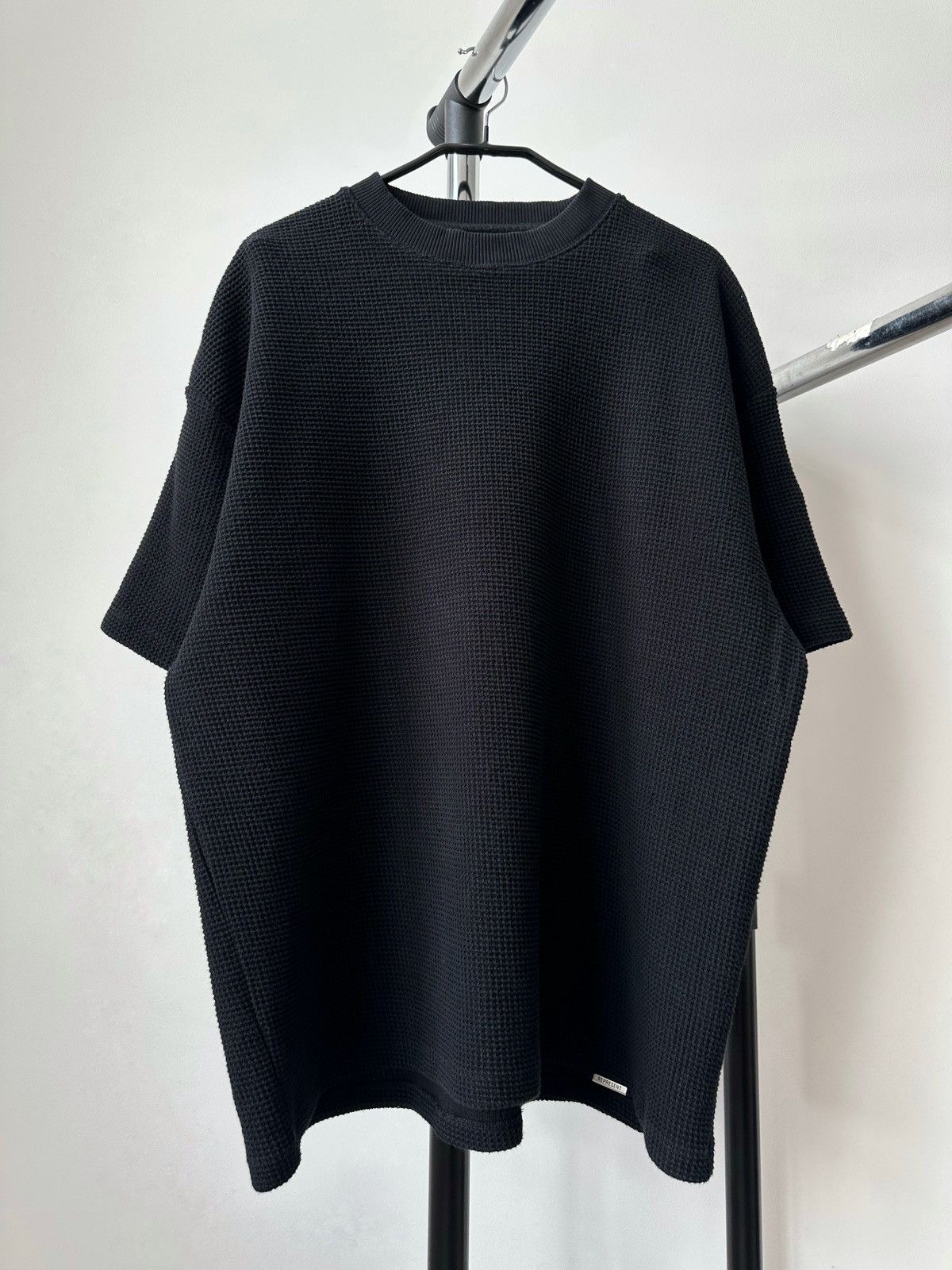 Represent Clo. Represent Black Waffle T-Shirt Size US XL / EU 56 / 4 - 3 Thumbnail