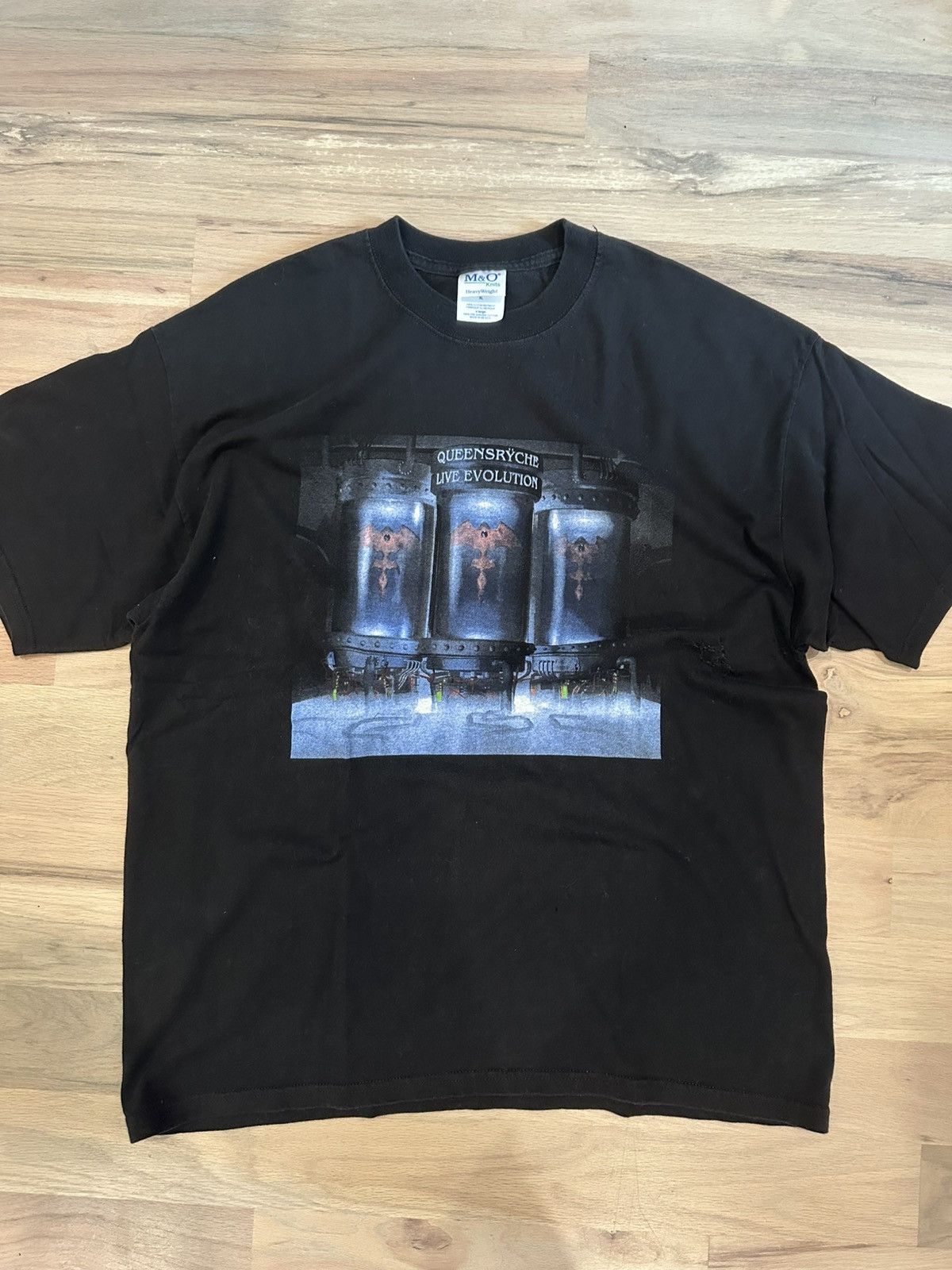 Band Tees Vintage Y2K Queensryche 2001 Live Evolution Concert Tee XL Size US XL / EU 56 / 4 - 1 Thumbnail