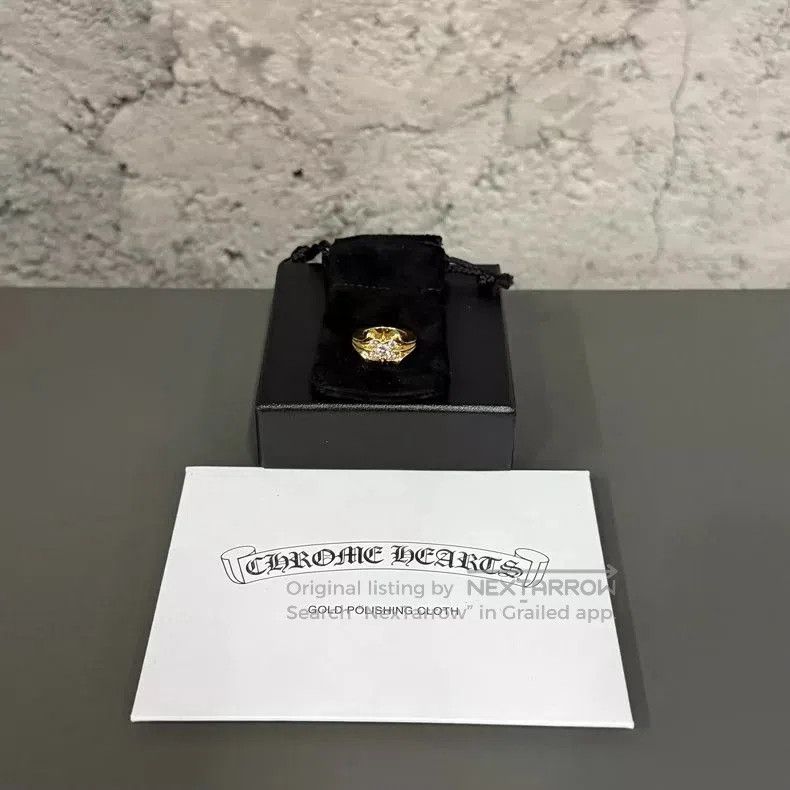 Chrome Hearts Chrome Hearts 22k Diamond Ring Size US3.5. Size ONE SIZE - 8 Thumbnail