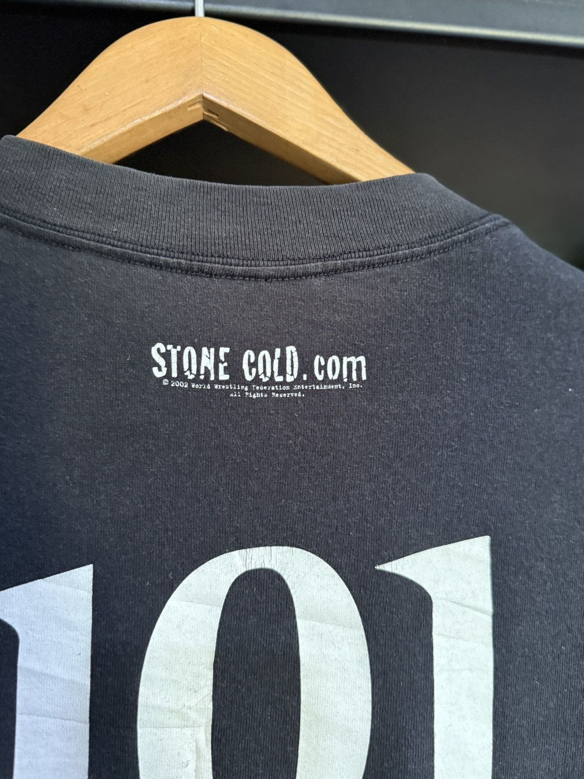 WWF Rare Vintage Stone Cold Texas Venom Austin Brand Faded Tee Size US L / EU 52-54 / 3 - 10 Thumbnail
