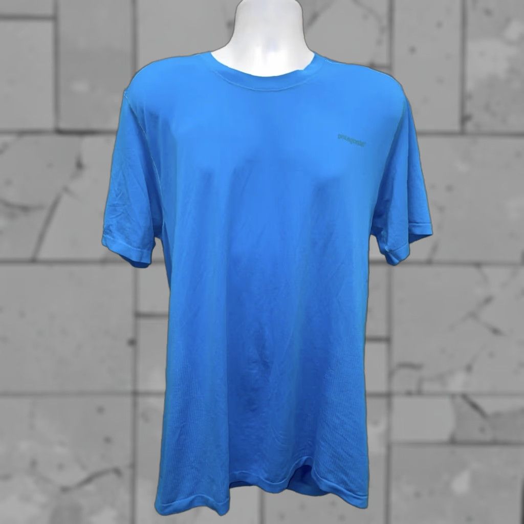 Patagonia Patagonia T-Shirt Blue Short Sleeve Athletic Mens L Size US L / EU 52-54 / 3 - 1 Thumbnail