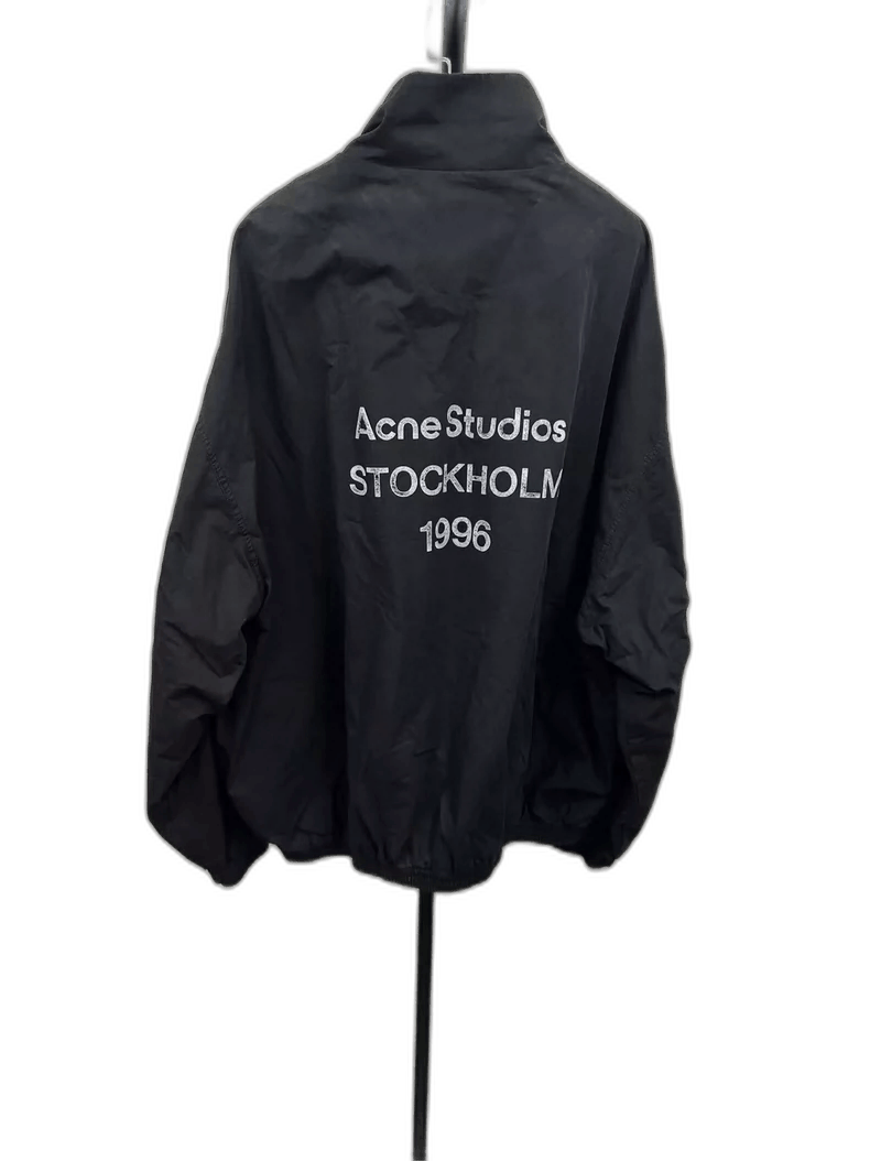 Acne Studios Black Logo Zip Jacket-yf