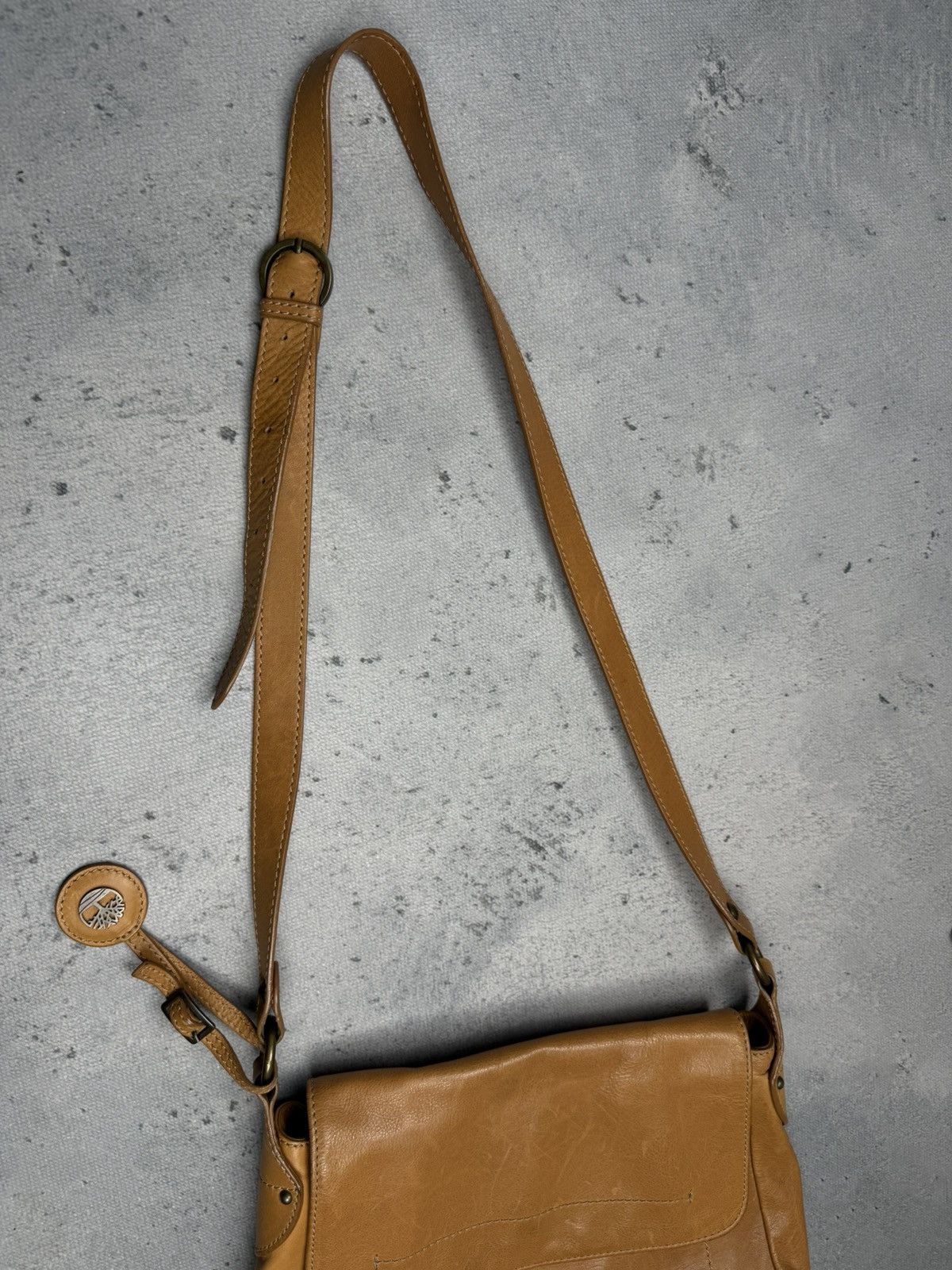 Timberland Vintage Timberland Italy Leather Crossbody Bag Earthkeepers Size ONE SIZE - 10 Thumbnail