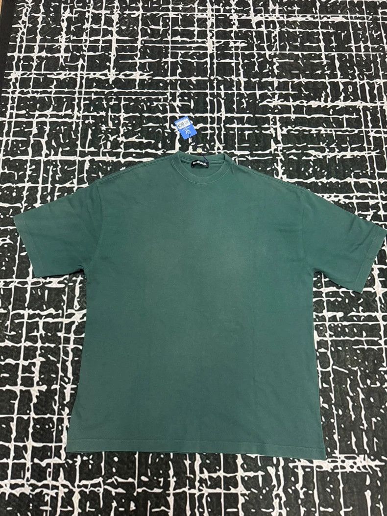 Balenciaga Balenciaga Logo printed short sleeve T-shirt with round ne Size US S / EU 44-46 / 1 - 1 Thumbnail