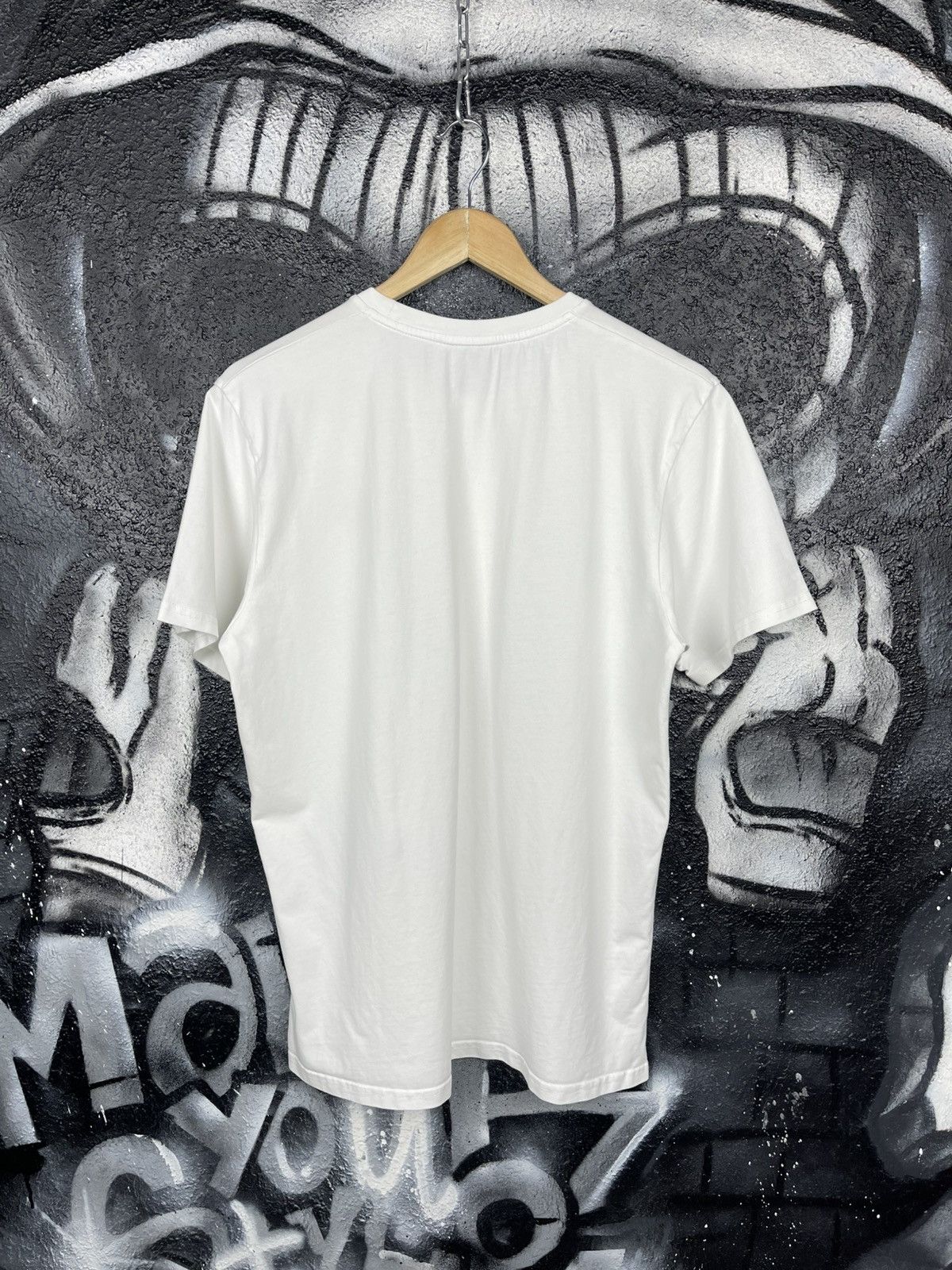 Percival Percival Embroidered Ramen White T-Shirt Men’s Size M Size US M / EU 48-50 / 2 - 8 Thumbnail