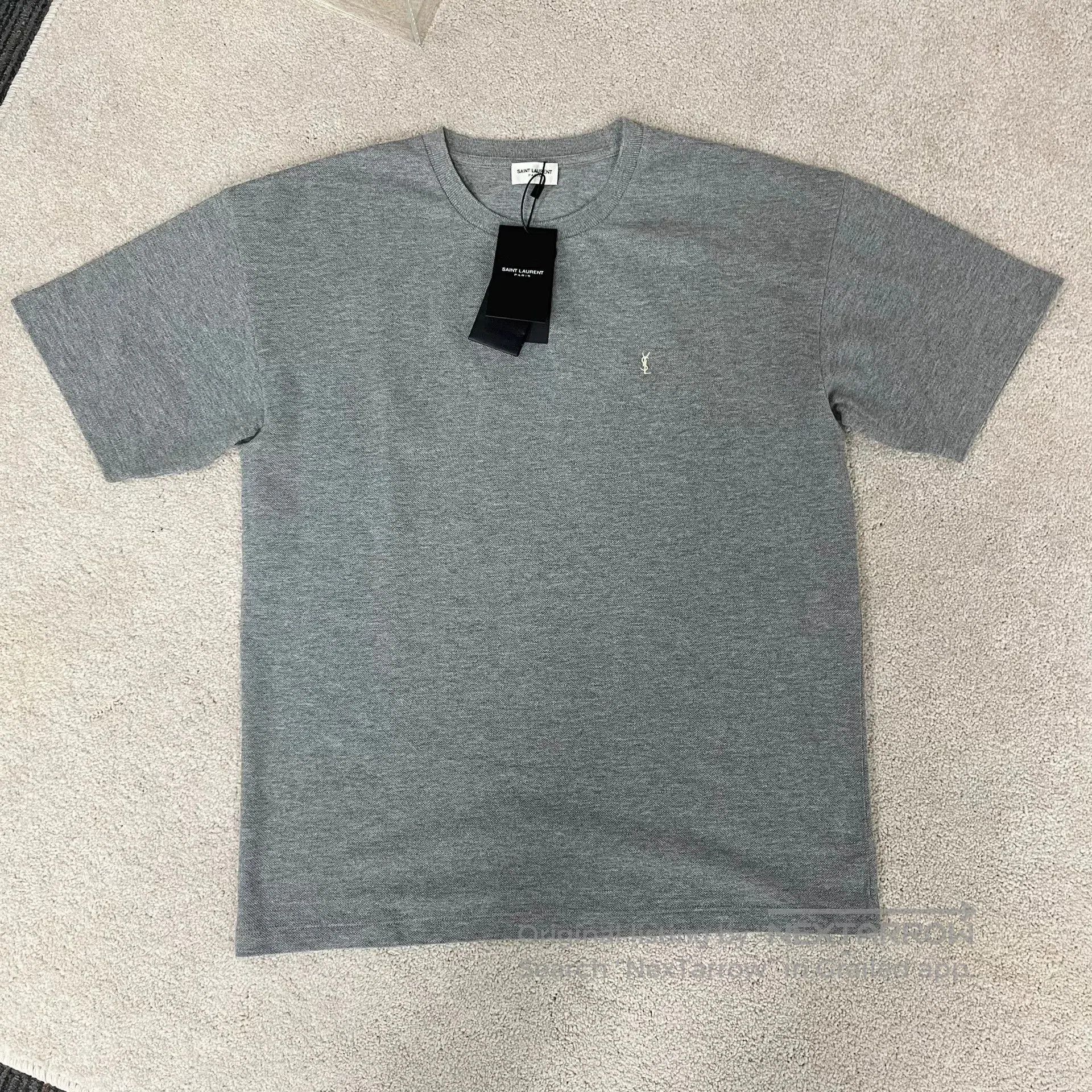Saint Laurent Paris Saint Laurent YSL Solid Logo Short Sleeve. Size US M / EU 48-50 / 2 - 2 Thumbnail