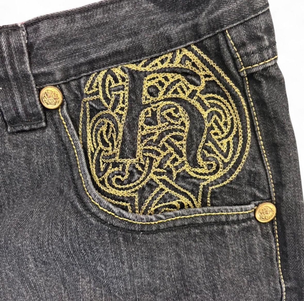 Other Y2K Crown Holder Baggie Jeans Size US 38 / EU 54 - 4 Thumbnail