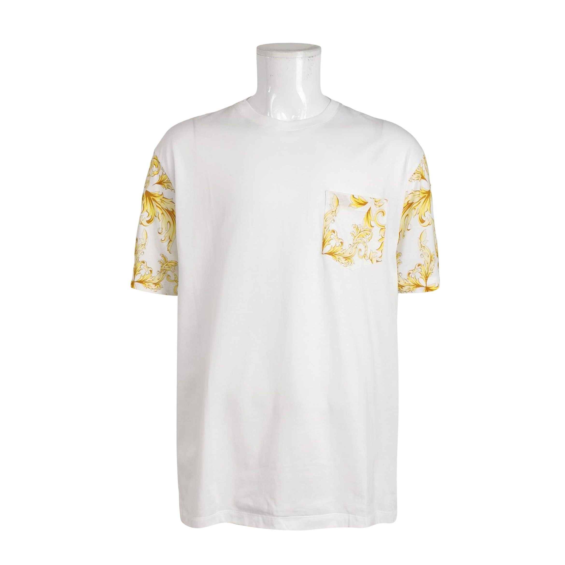 Versace Versace Baroque Print Pocket T-Shirt US XXL Size US XXL / EU 58 / 5 - 1 Thumbnail