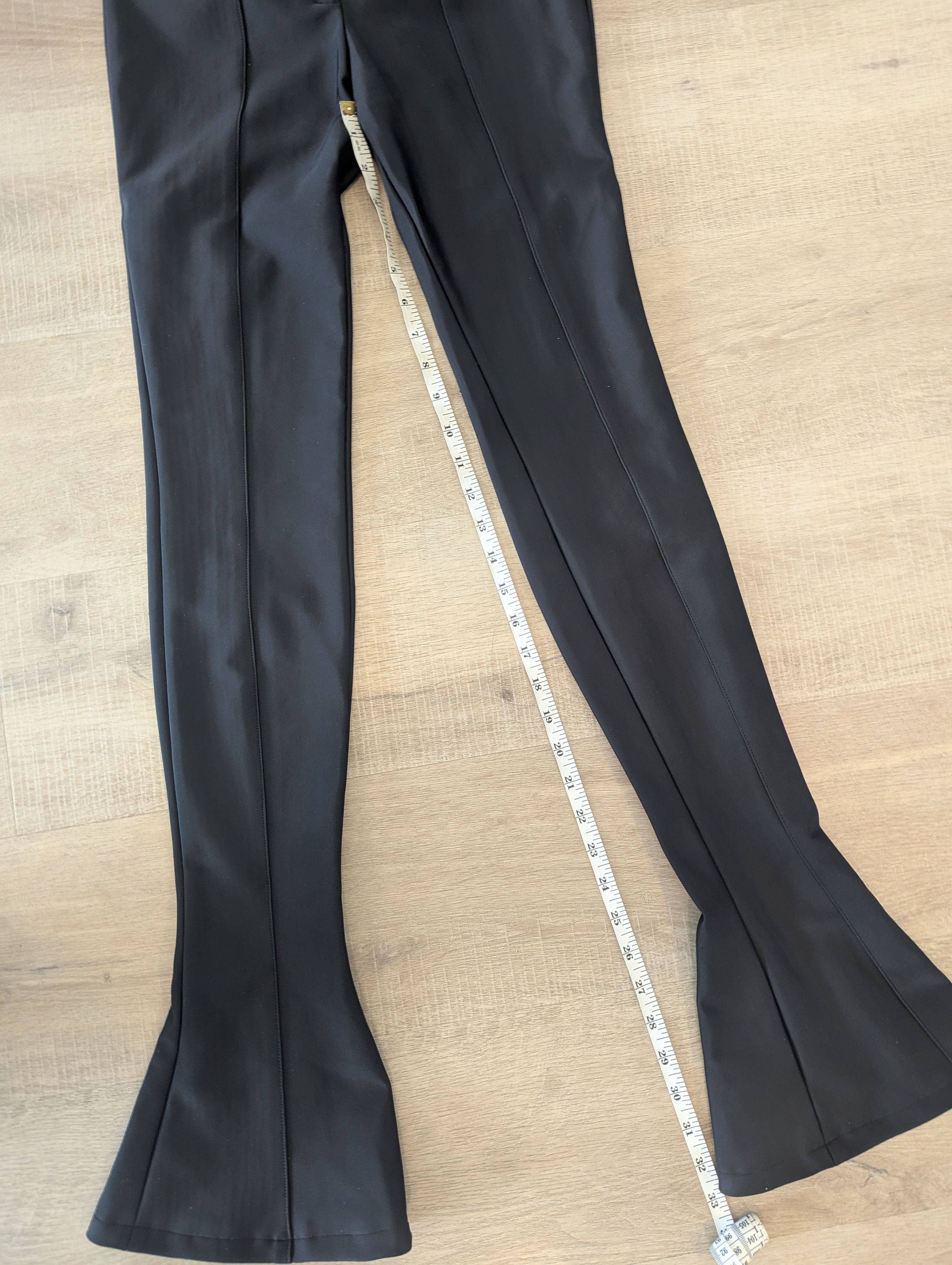 H&M × Mugler Mugler X H&M Flared Cut Out Jersey Pants Size 26" / US 2 / IT 38 - 9 Thumbnail