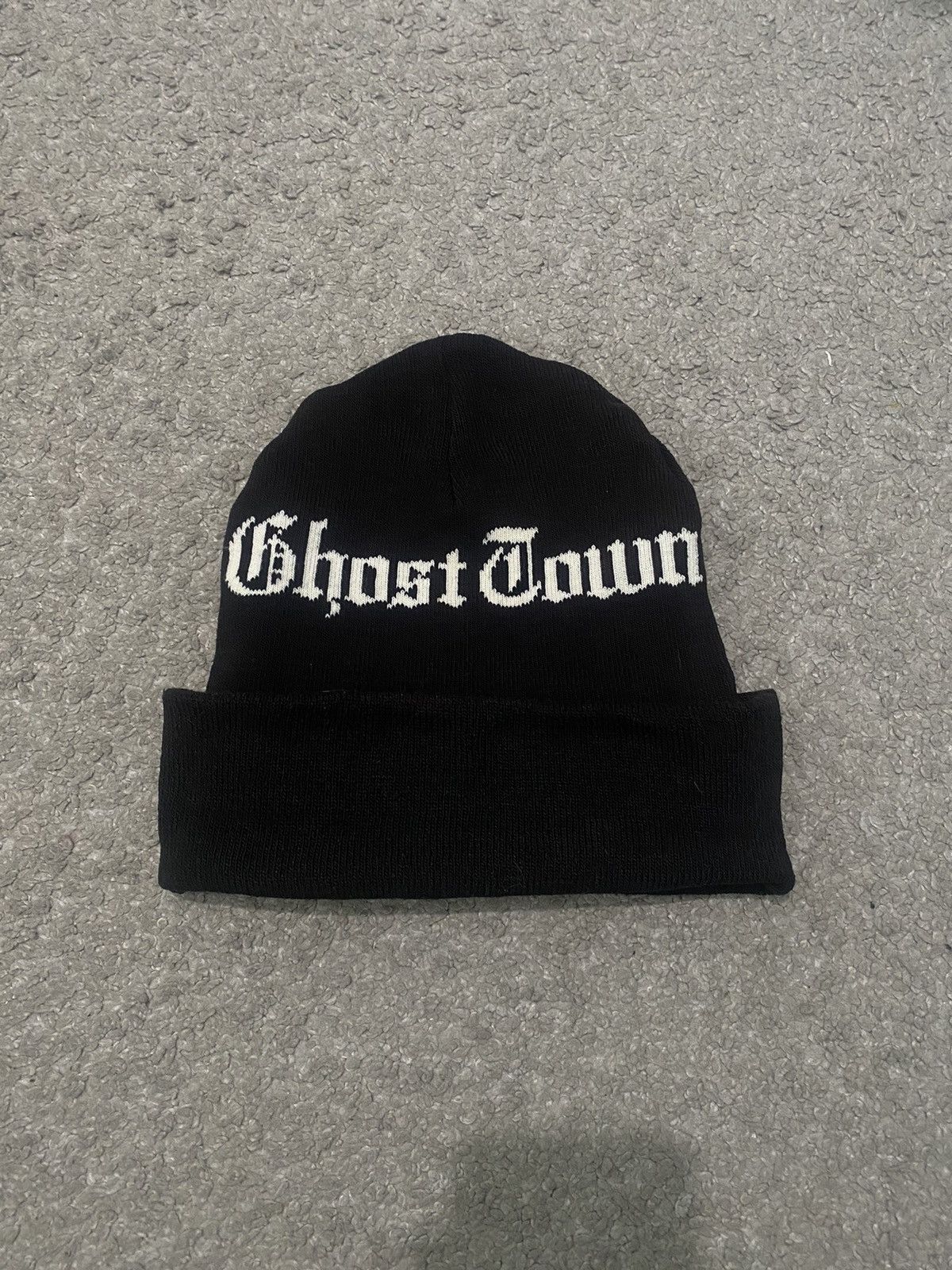 Carhartt × Vintage Carhartt Ghost Town Beanie One size unisex y2k skate hip hop Size ONE SIZE - 5 Thumbnail