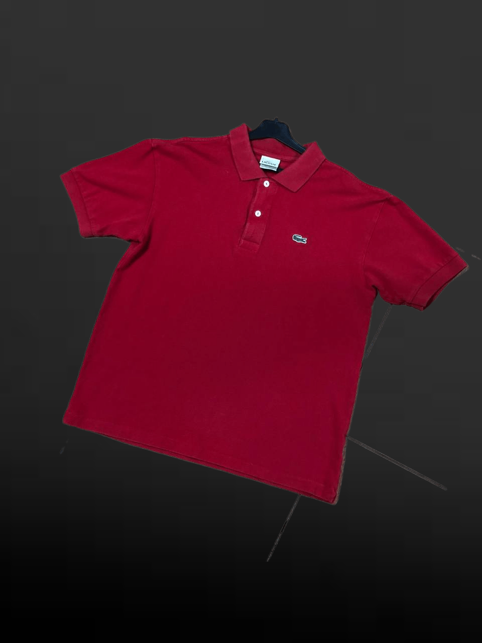 Lacoste T-Shirt Red logo Lacoste Vintage Y2K Polo Size US S / EU 44-46 / 1 - 1 Thumbnail