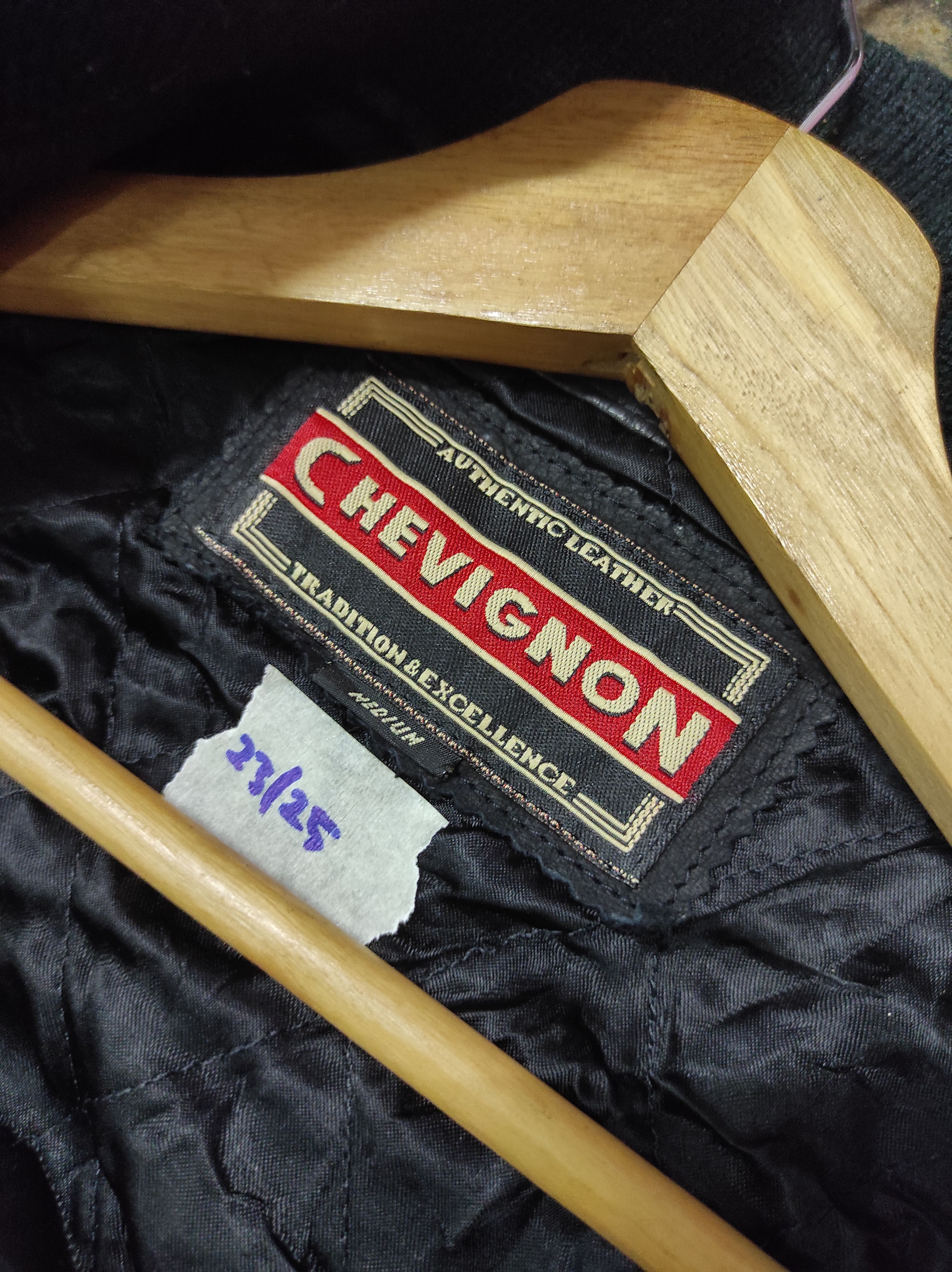 Chevignon CHEVIGNON FULL LEATHER VARSITY JACKET Size US M / EU 48-50 / 2 - 8 Thumbnail