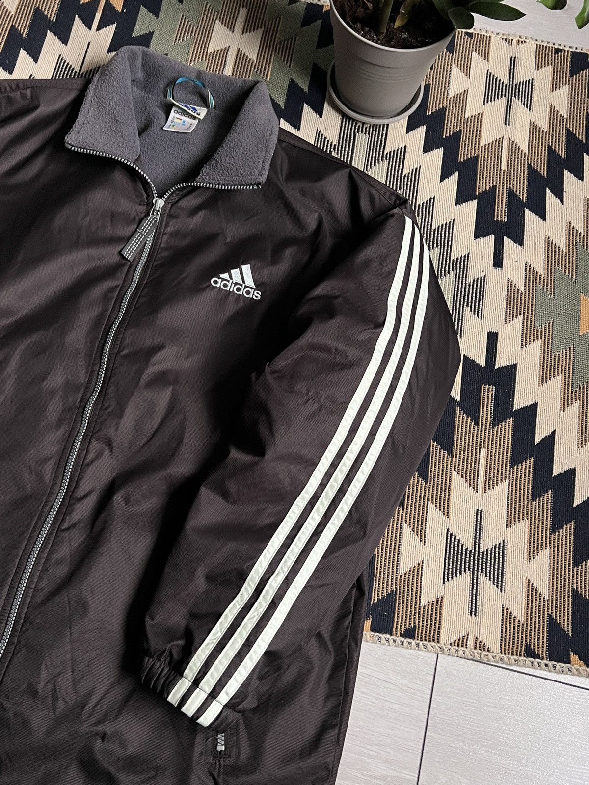 Adidas × Vintage Vintage Adidas Brown Coach Jacket Size US M / EU 48-50 / 2 - 9 Thumbnail