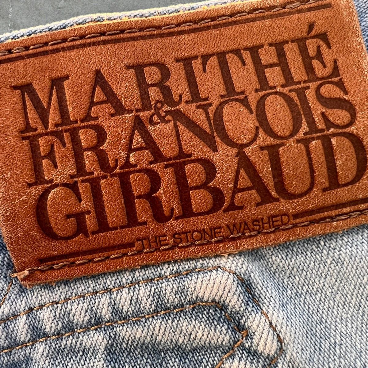 Marithe + Francois Girbaud VTG MARITHE+FRANCOIS GIRBAUD 'THE STONE WASH’ WIDE DENIM Size US 30 / EU 46 - 5 Thumbnail