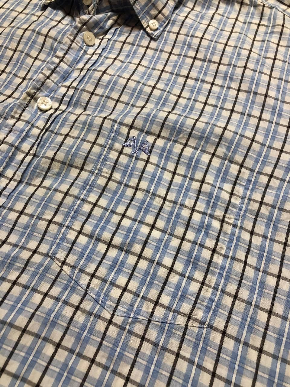 Burberry Vintage THOMAS BURBERRYS Check Pony Button Up Shirt Size US L / EU 52-54 / 3 - 12 Thumbnail