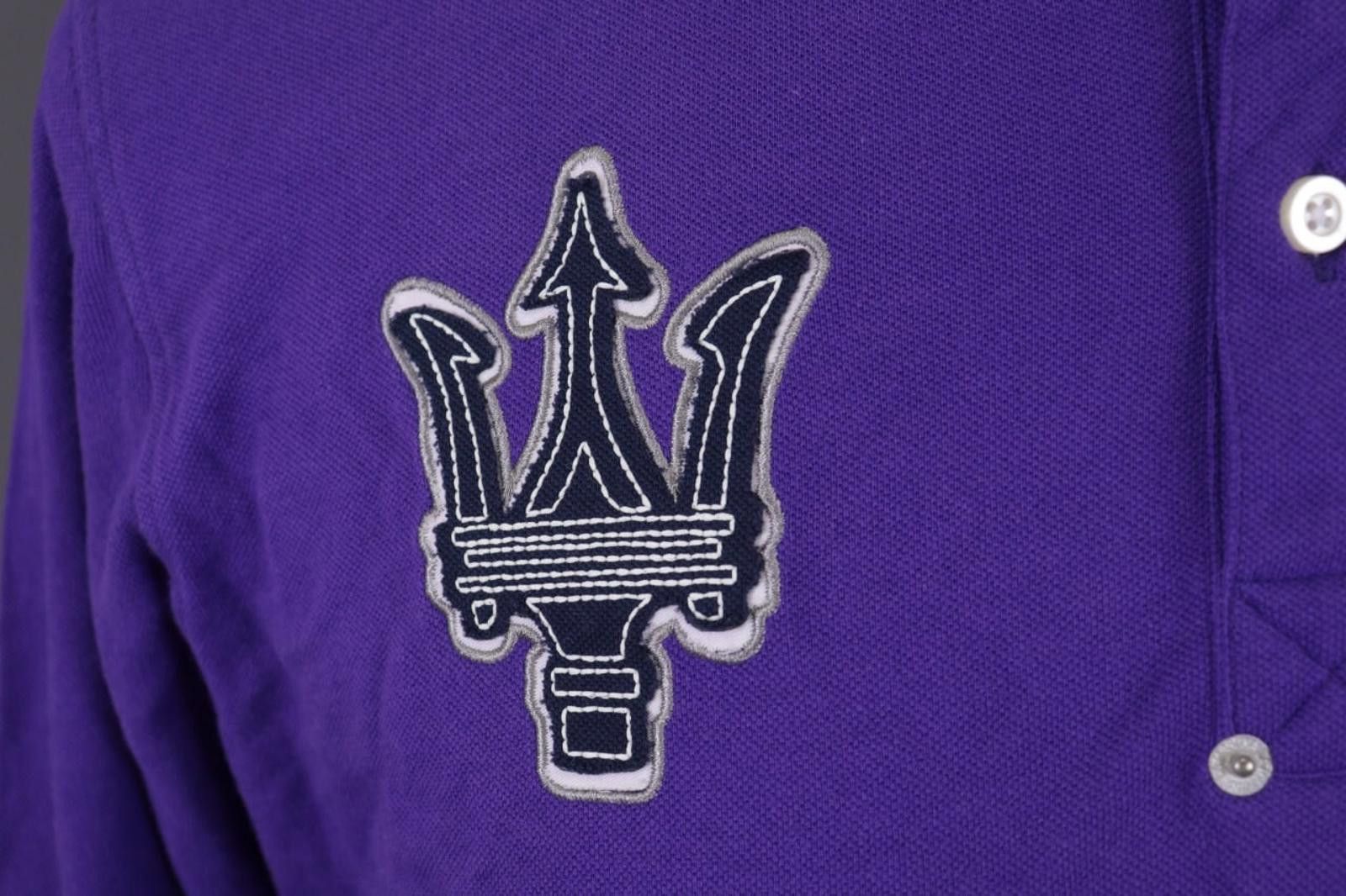 La Martina La Martina Buenos Aires Maserati Purple Polo Shirt Size XL Size US XL / EU 56 / 4 - 2 Thumbnail