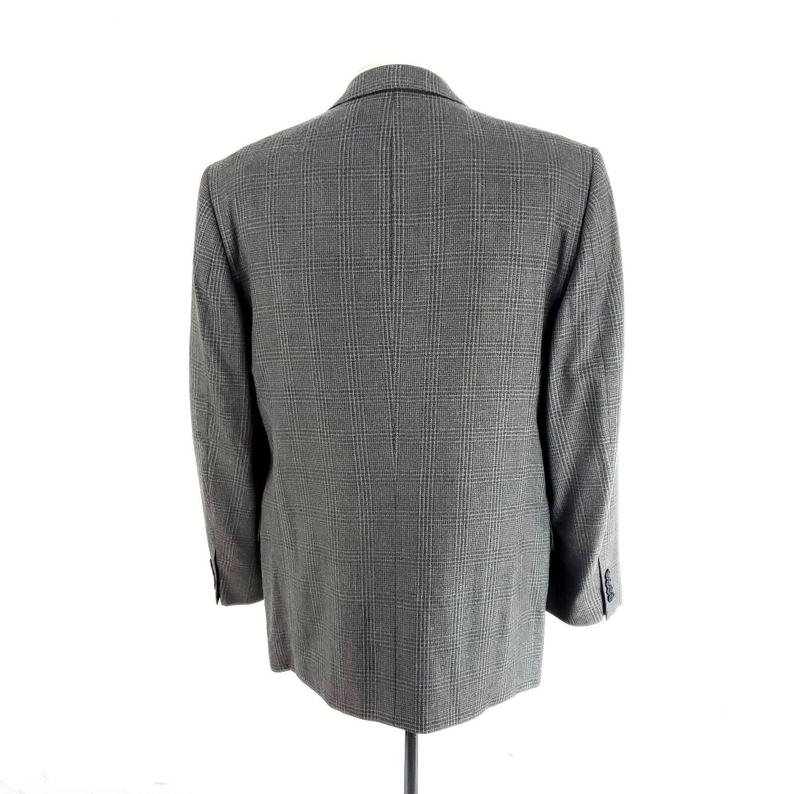 Versini Versini Tweed Wool Silk 2 Button Sport Coat 42R Green Blue C Size 42R - 5 Thumbnail