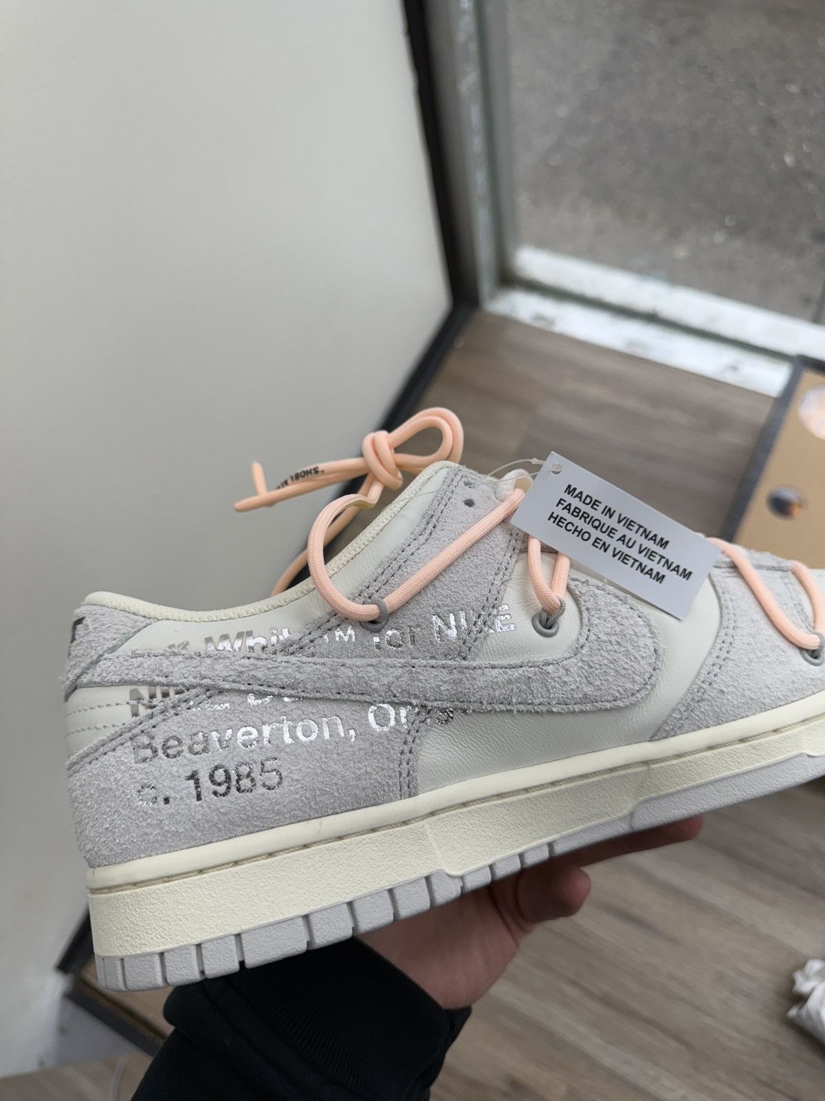 Nike × Off-White Off White Lot 12 Dunks Size US 11.5 / EU 44-45 - 8 Thumbnail