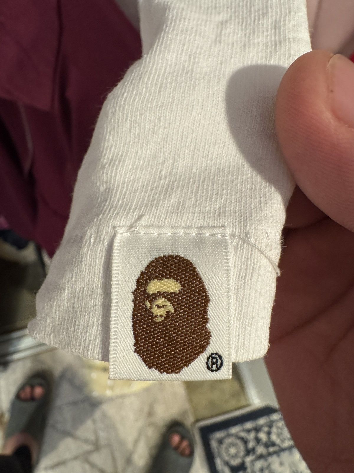 Bape Bape t shirt size L Size US L / EU 52-54 / 3 - 7 Thumbnail
