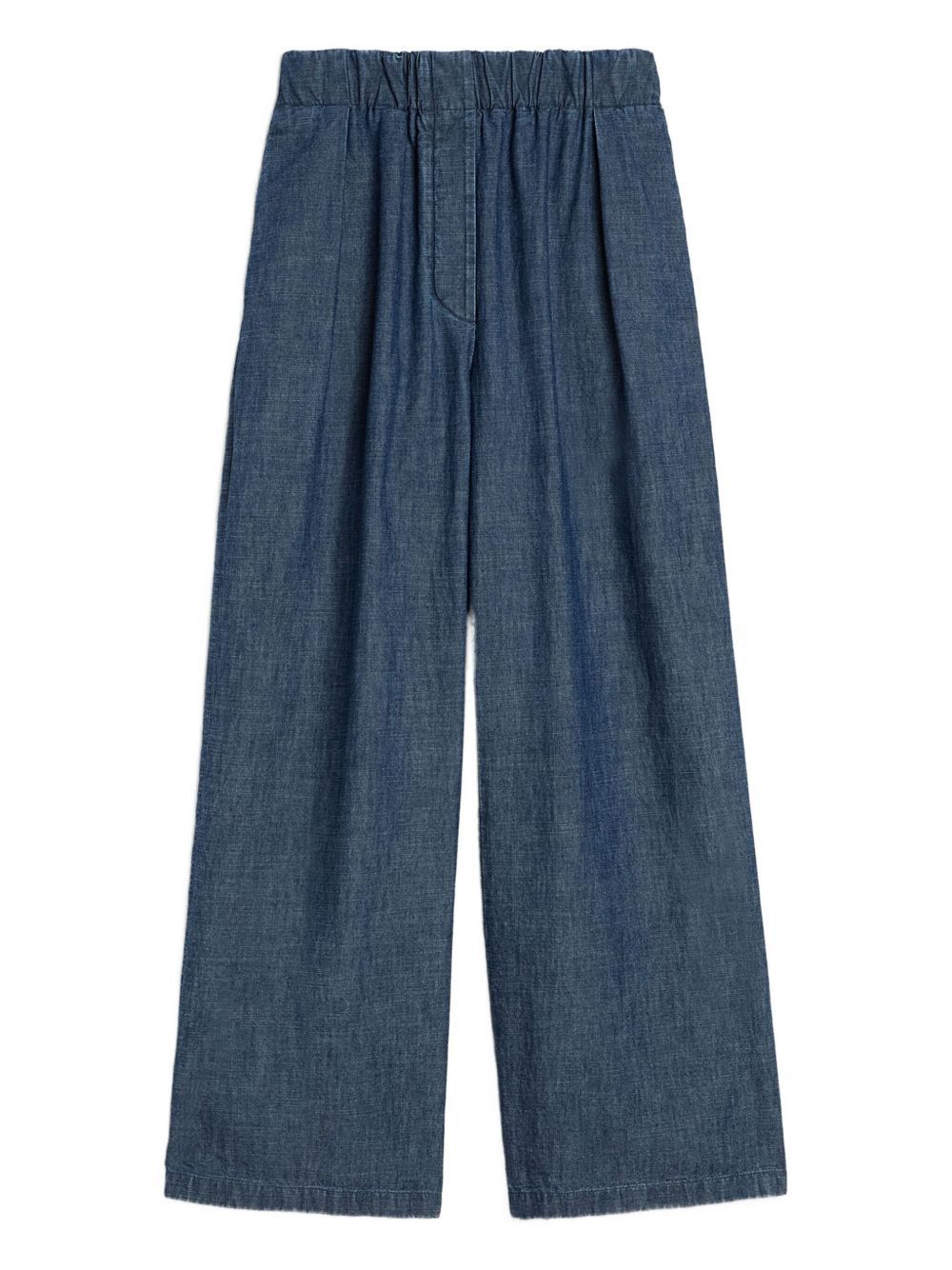 Jil Sander COTTON WIDE-LEG TROUSERS Size 25" / US 0 / IT 36 - 1 Thumbnail
