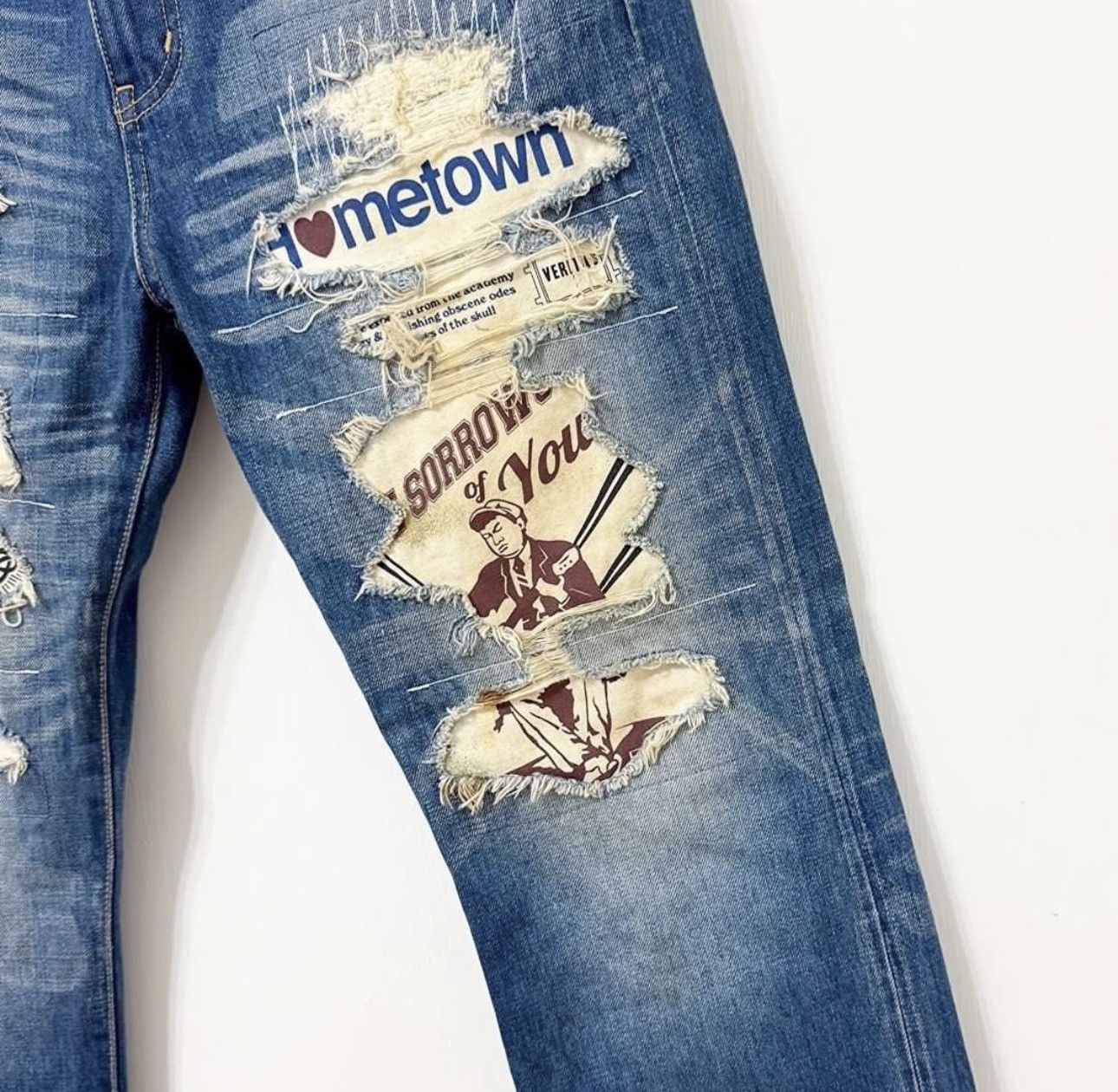 Other Hometown Denim Jeans Newspaper Size US 32 / EU 48 - 6 Thumbnail