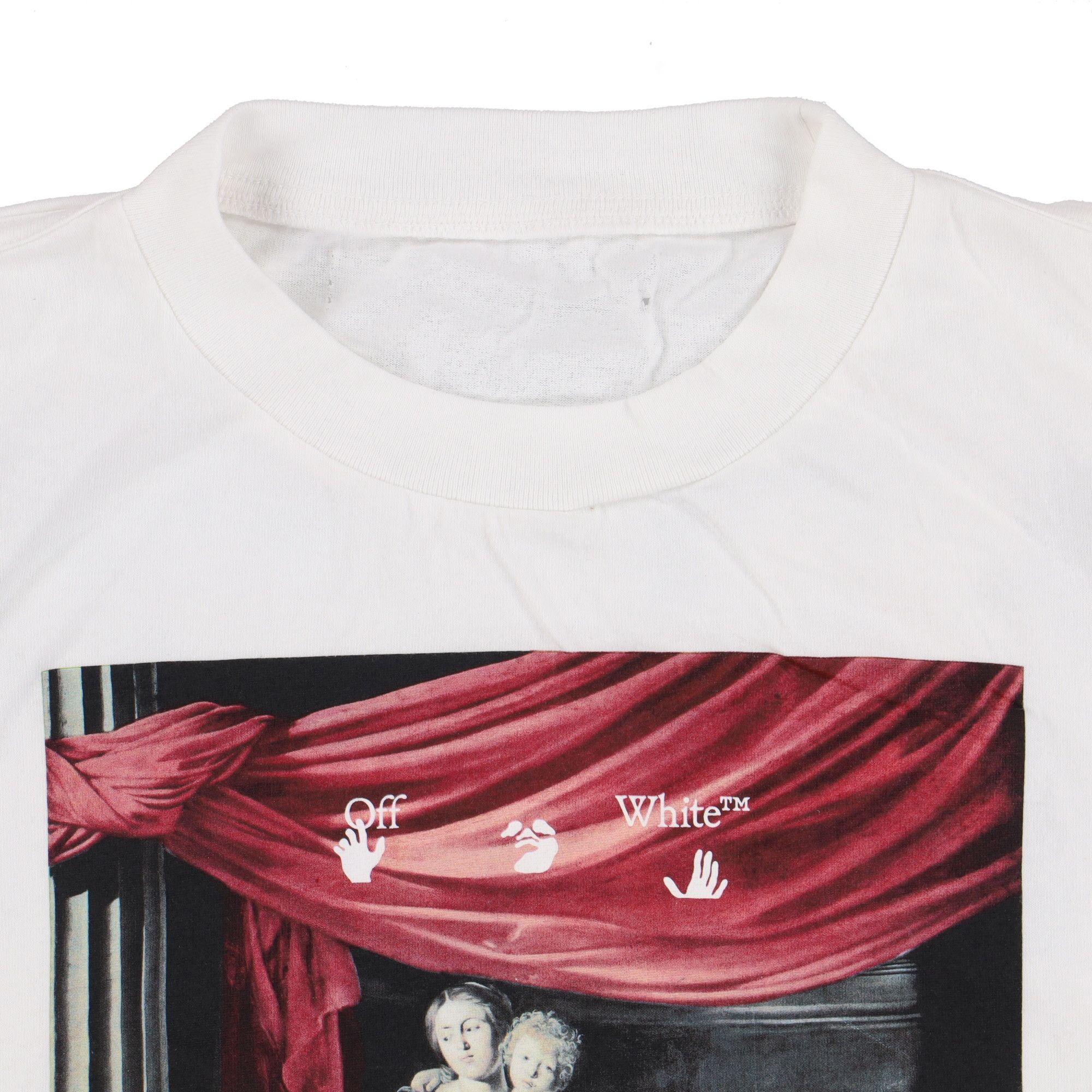 Off-White White Caravaggio Arrows Oversized T-Shirt Size US S / EU 44-46 / 1 - 5 Thumbnail