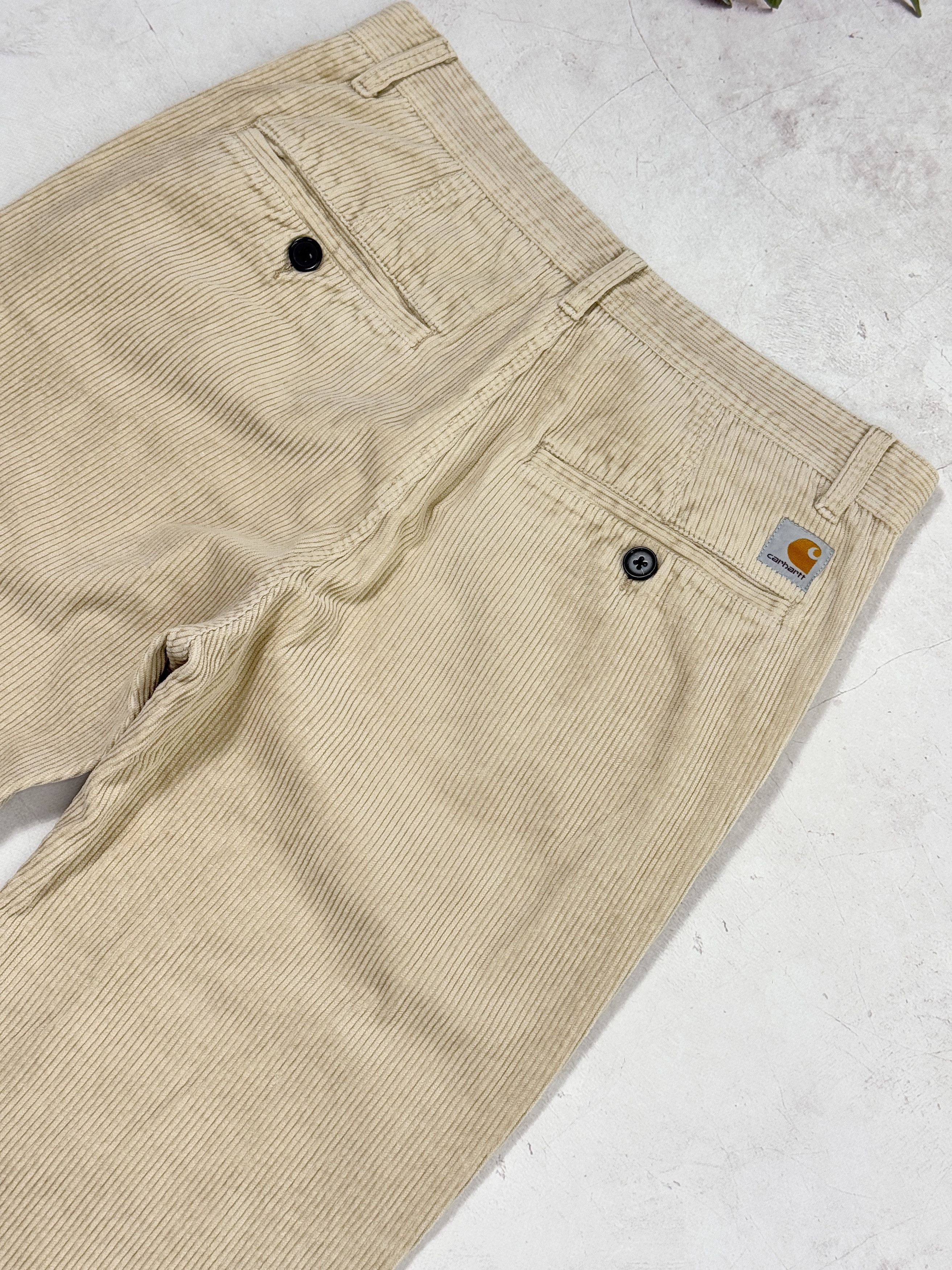 Carhartt × Carhartt Wip Carhartt Wip Corduroy Pants Menson Trousers Size US 31 - 14 Thumbnail