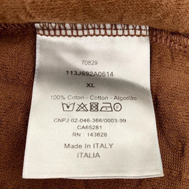 Dior Dior Brown logo old flower full-print round-neck towel shor Size US XL / EU 56 / 4 - 6 Thumbnail