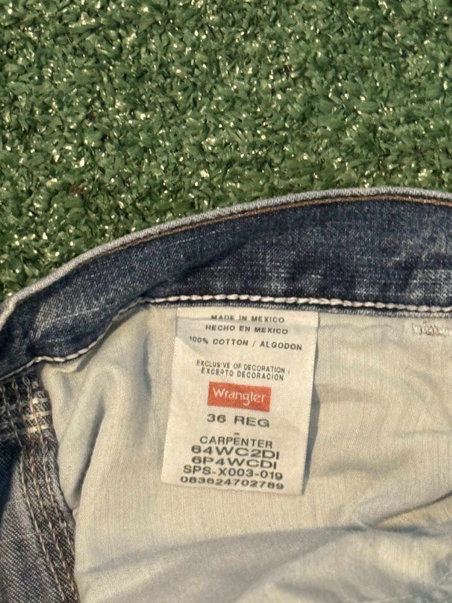 Wrangler Vintage Y2K Wrangler Carpenter Denim Jorts Size US 36 / EU 52 - 9 Thumbnail
