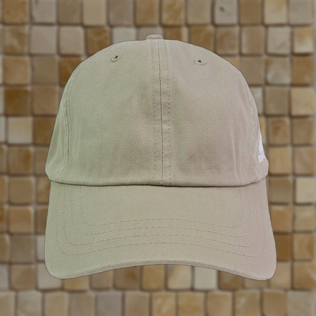 Russell Athletic VINTAGE Russell Athletic Beige Khaki Plain Adjustable Dad Hat Baseball Cap Sports Size ONE SIZE - 1 Thumbnail