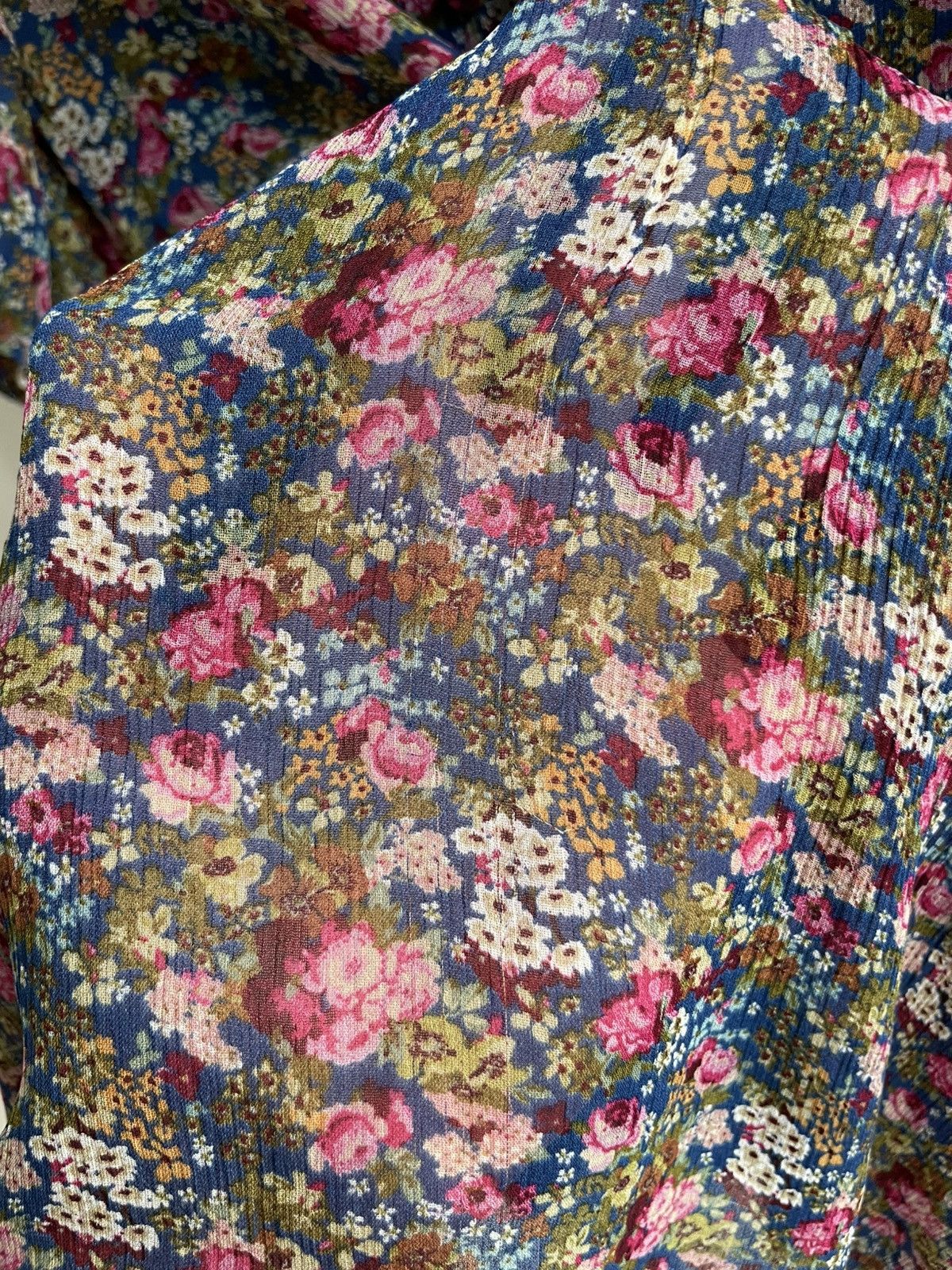 Designer × Sezane SÉZANE Holy Dress Floral Flower Midi Mini Dress Size XS / US 0-2 / IT 36-38 - 16 Thumbnail