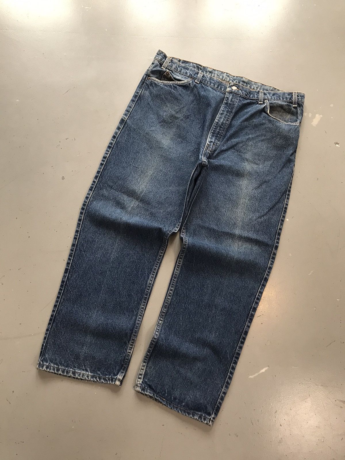 Levi's × Vintage Vintage Levi’s orange tab big size baggy fit denim Size US 42 / EU 58 - 2 Thumbnail