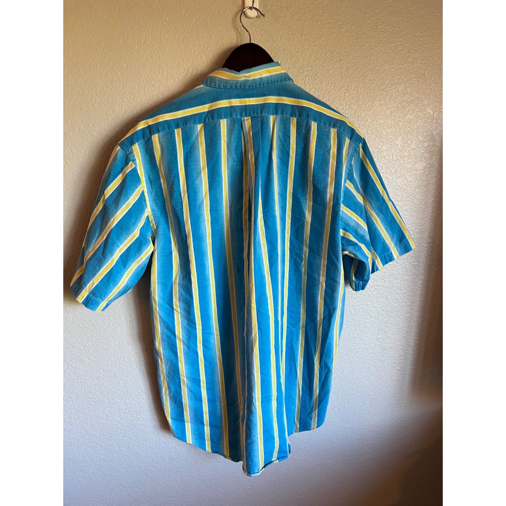 Ralph Lauren Vintage Ralph Lauren Short Sleeve Button Up Shirt - Size L Size US XL / EU 56 / 4 - 4 Thumbnail